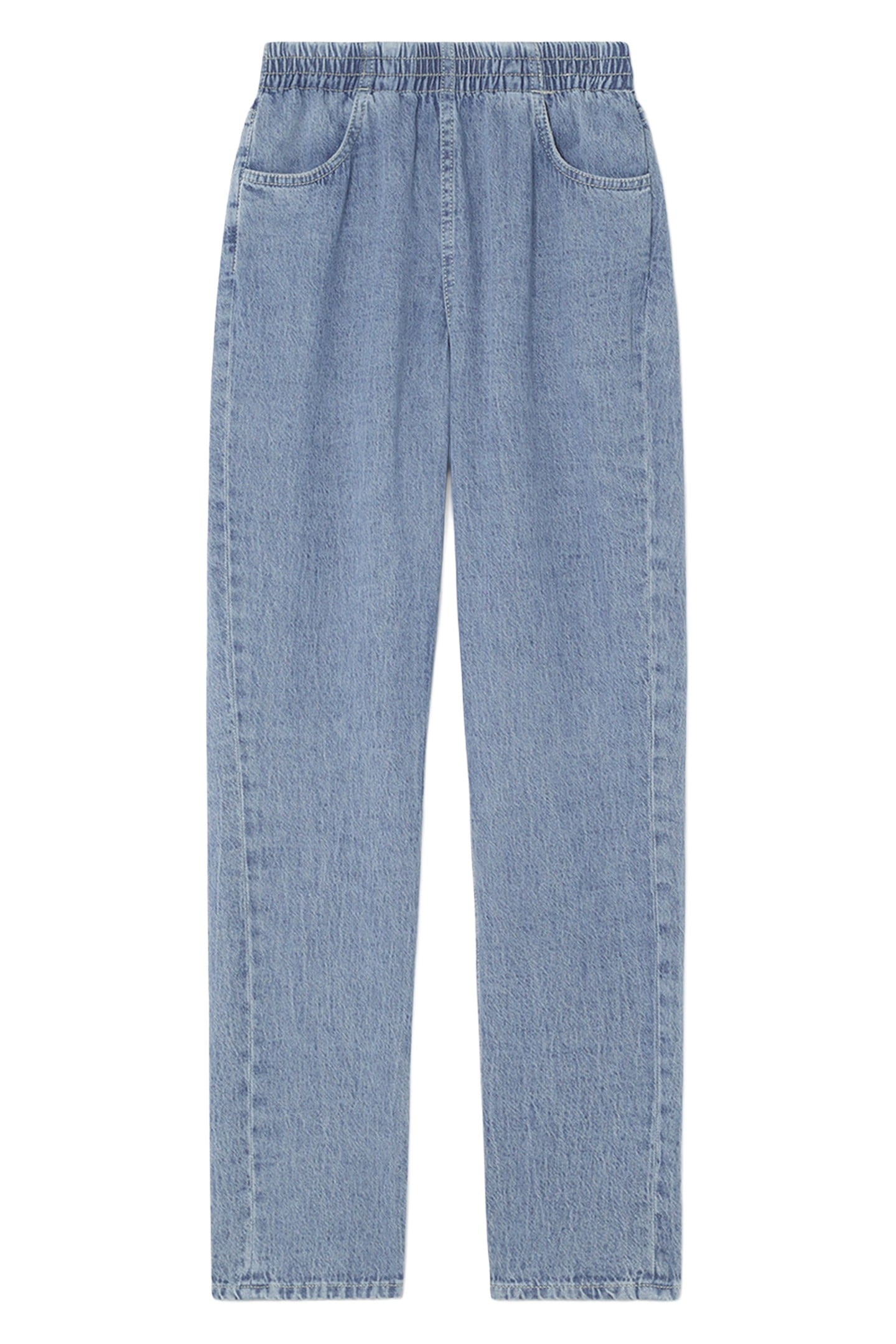 FYBEE 5 POCKETS JEANS BLEU STONE 5