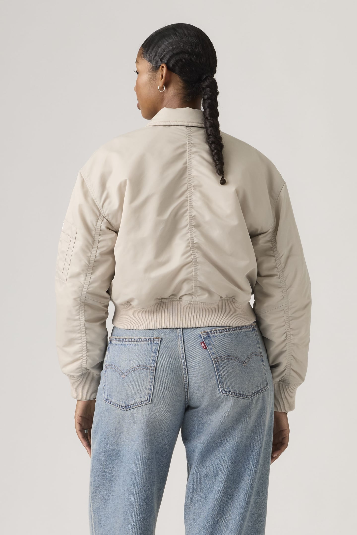 BOWIE CROPPED BOMBER JACKET 2