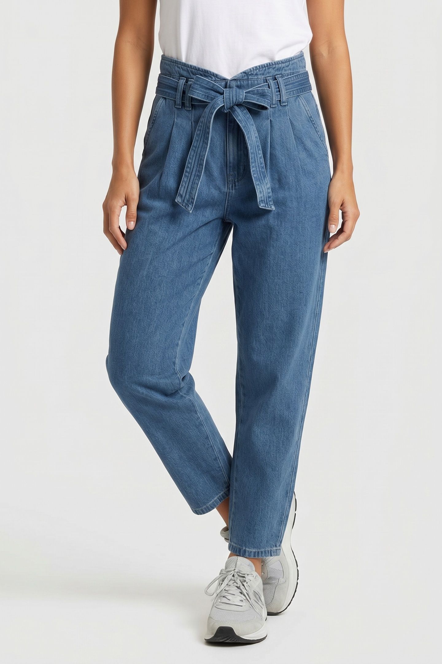 LA HAY DENIM TROUSER BLUE 1