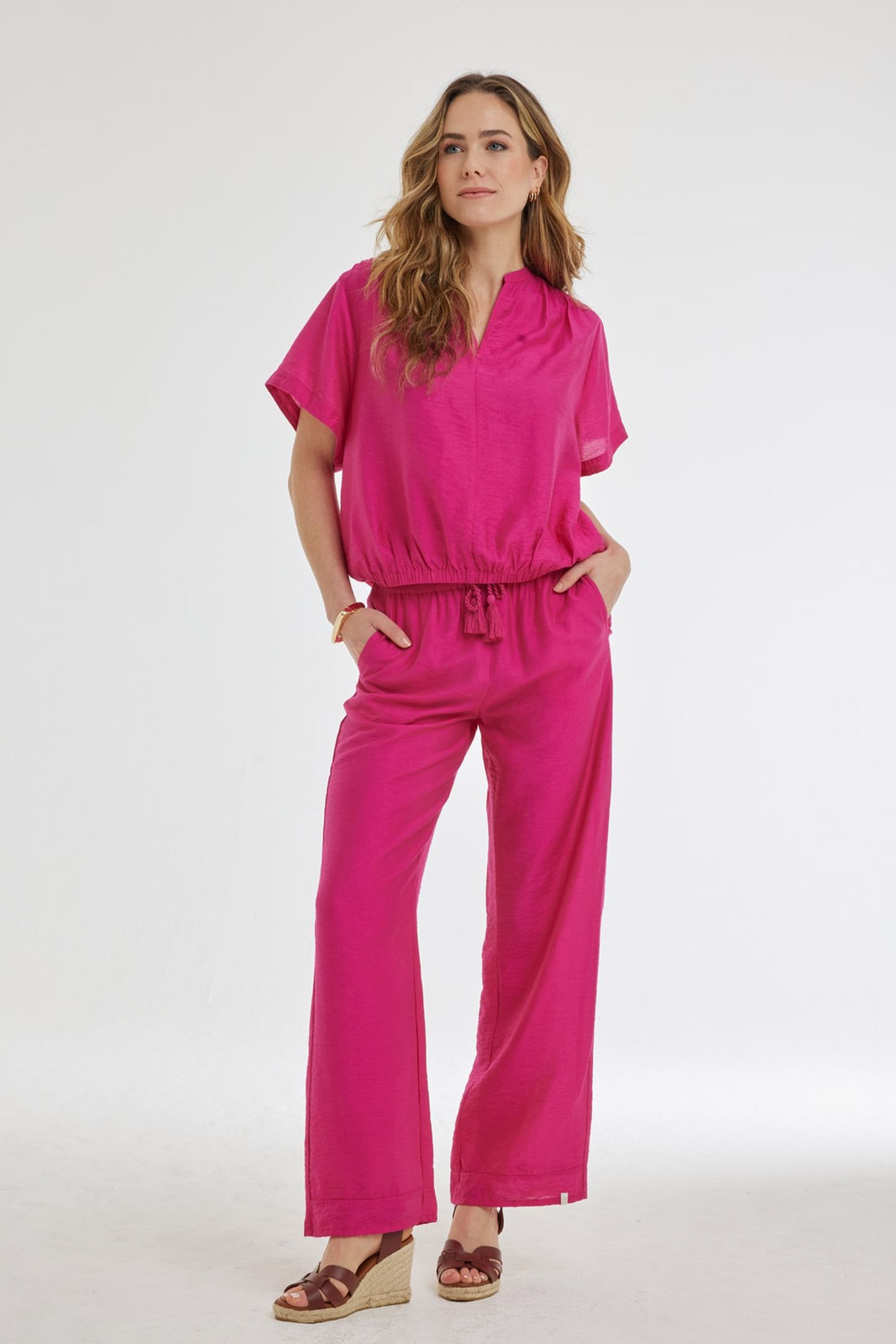 BLOUSE PERLA FUCHSIA PURPLE 2