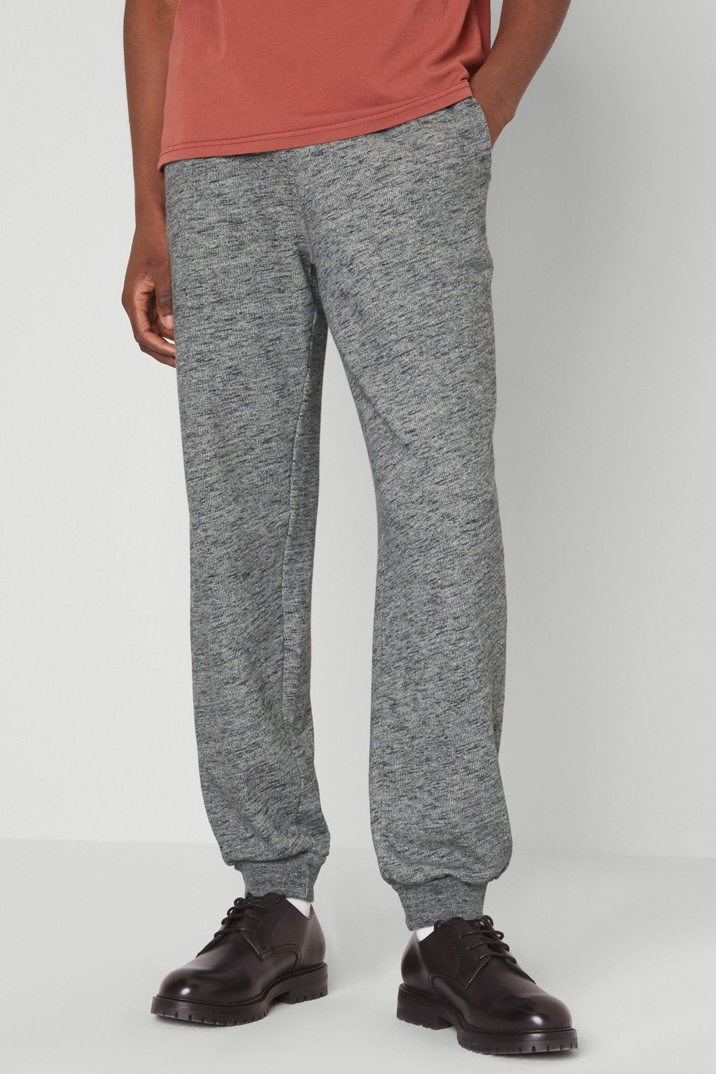 SOWABAY SWEAT PANTS ANTHRACITE CHINE 2