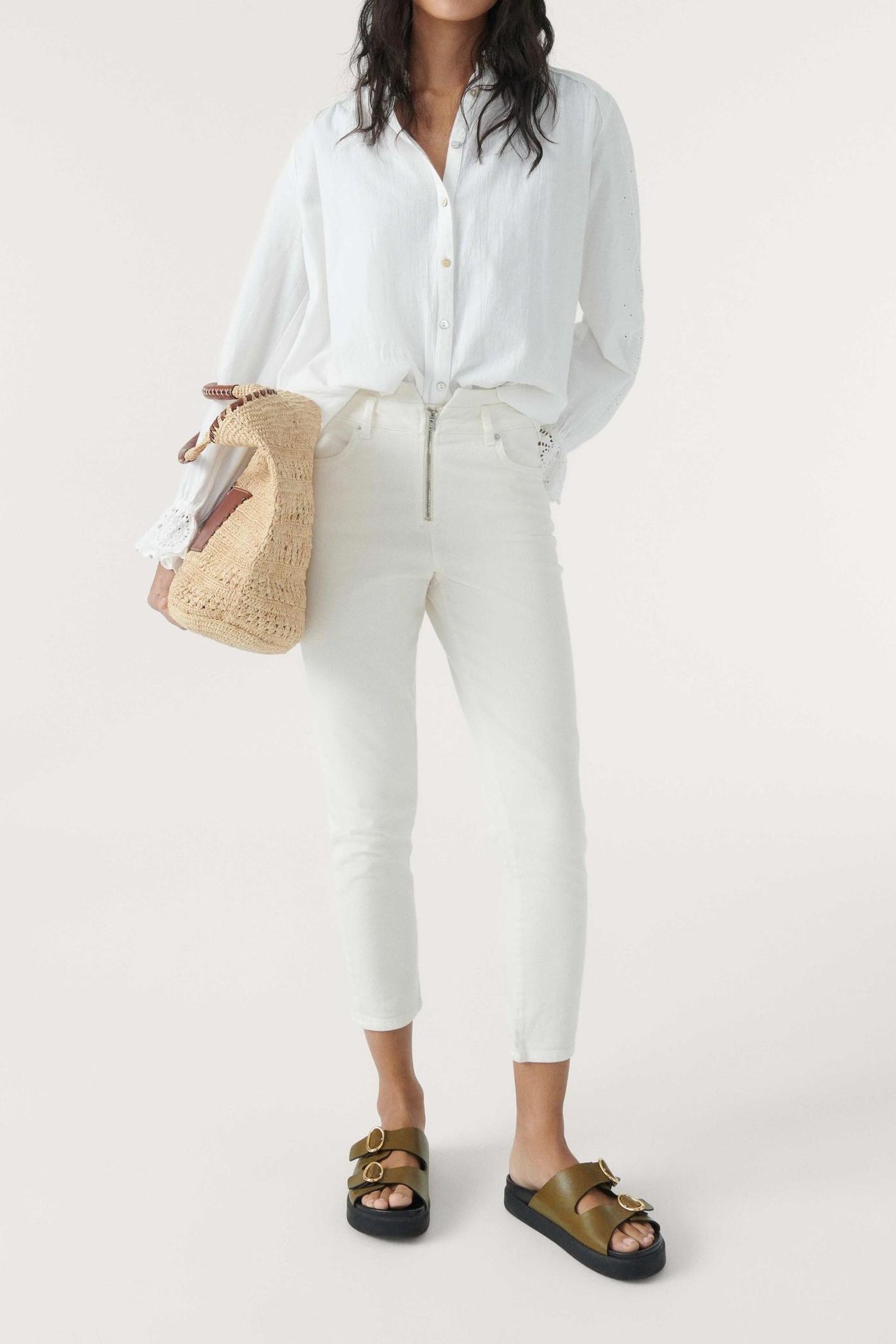JEANS INZO ECRU 2