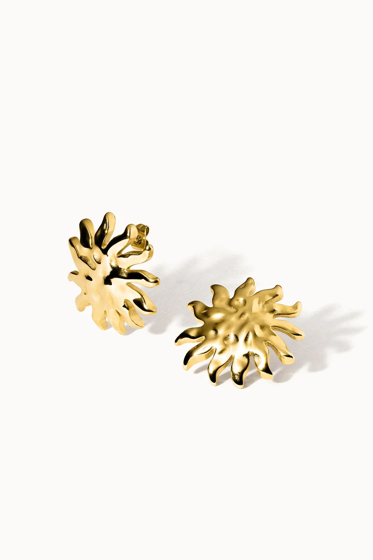 ICONIC SUN OHRRINGE GOLD 2