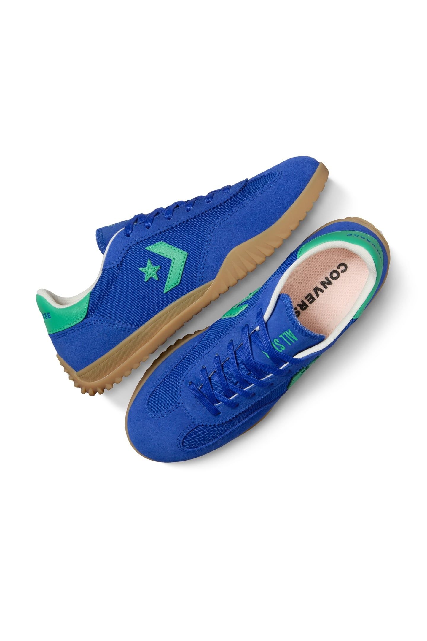 UNISEX RUN STAR TRAINER OX BLUE/APEX GREEN 3