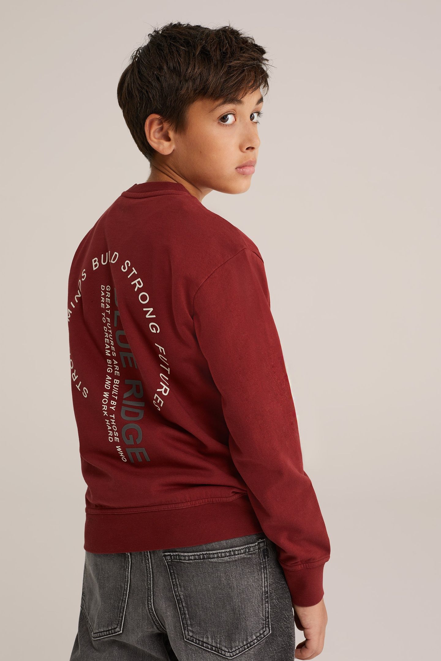 SWEATER BURGUNDY RED 3