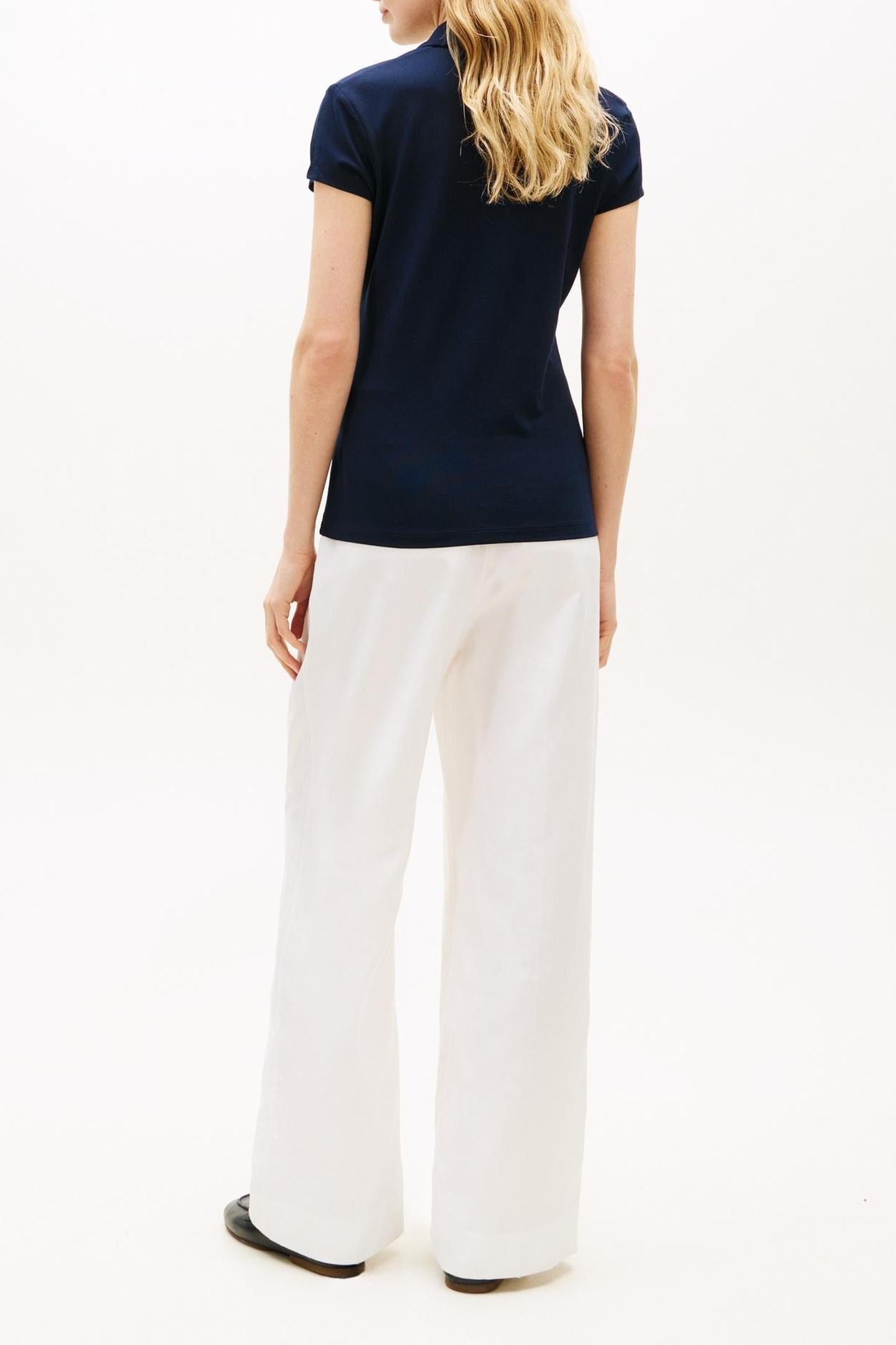 TH SCRIPT SLIM SS POLO DARK NIGHT NAVY 3