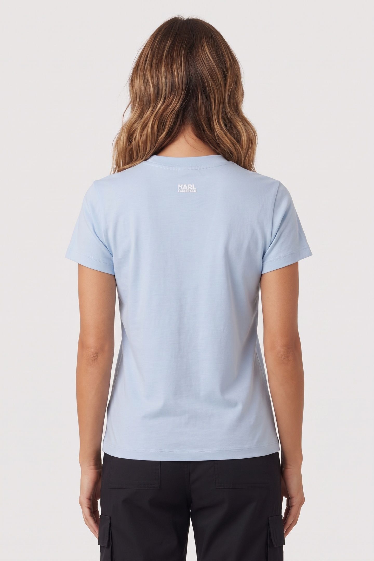 K MEMPHIS PRINTED T-SHIRT LIGHT BLUE 2