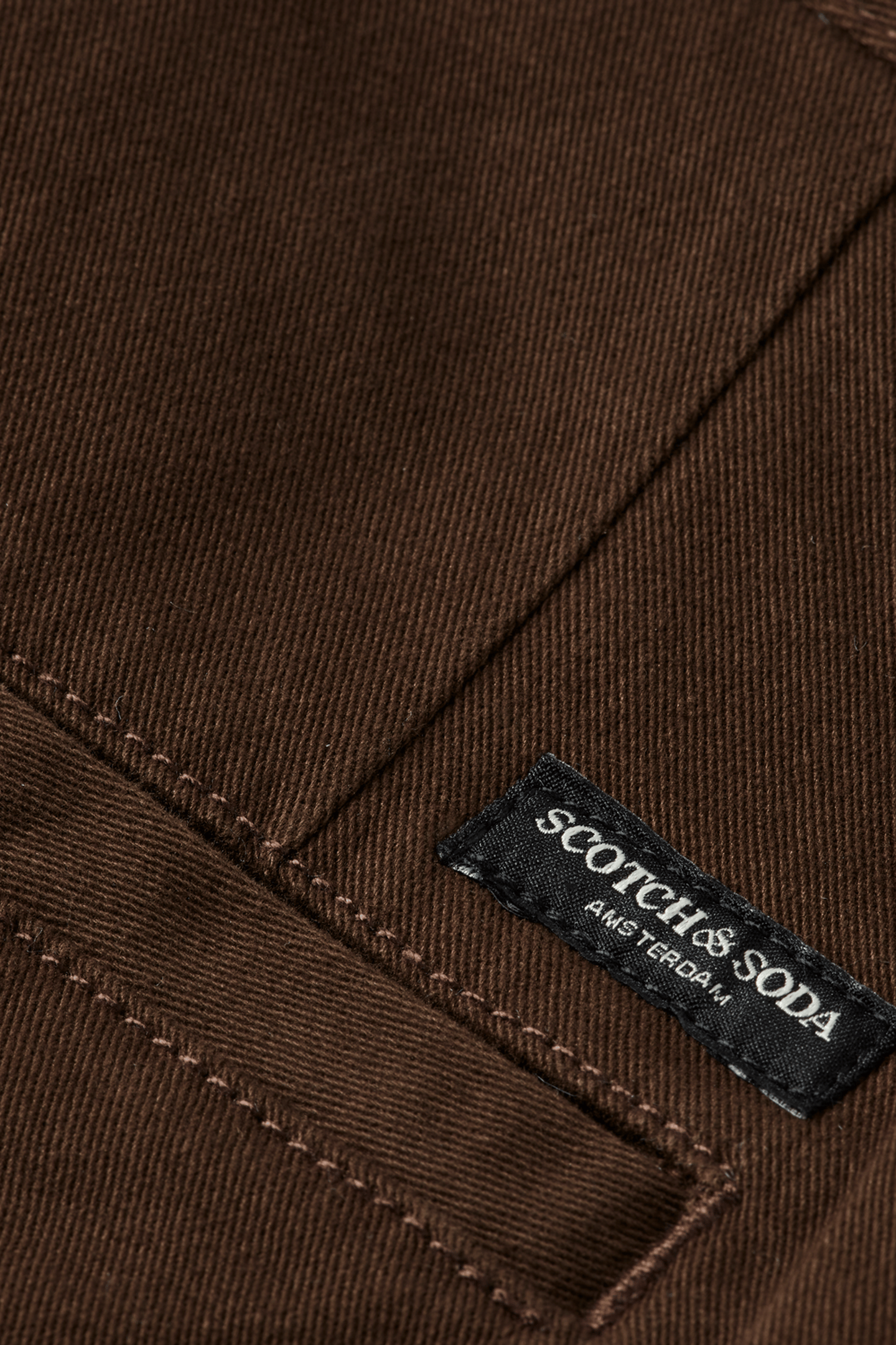 STUART - SLIM-FIT WASHED COTTON BLEND CHINO DEMITASSE 3