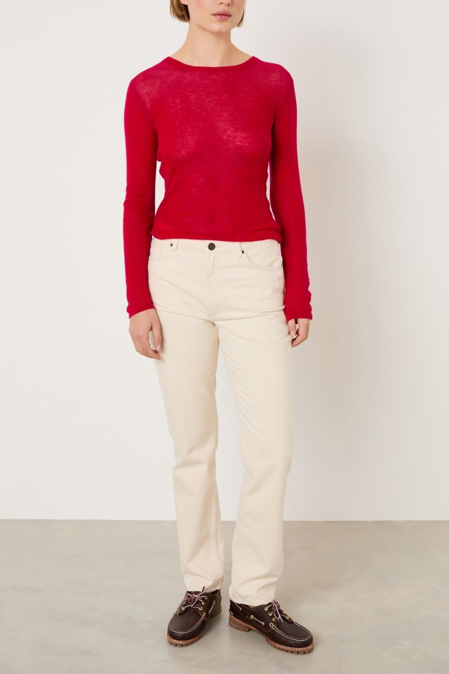 SPYWOOD 5 POCKETS JEANS ECRU 3