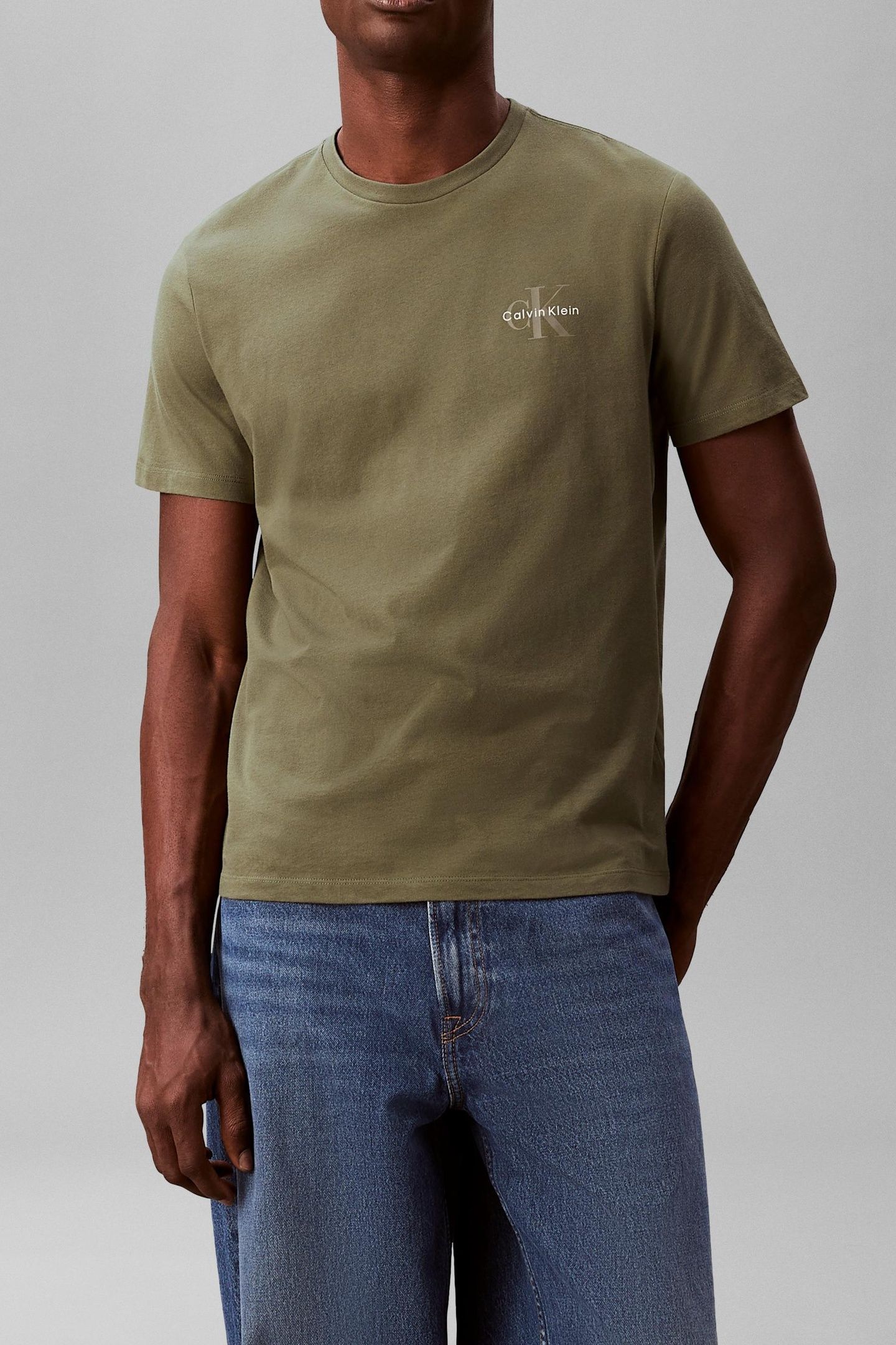 SS 30S CLASSIC MICRO TEE DUSTY OLIVE 1