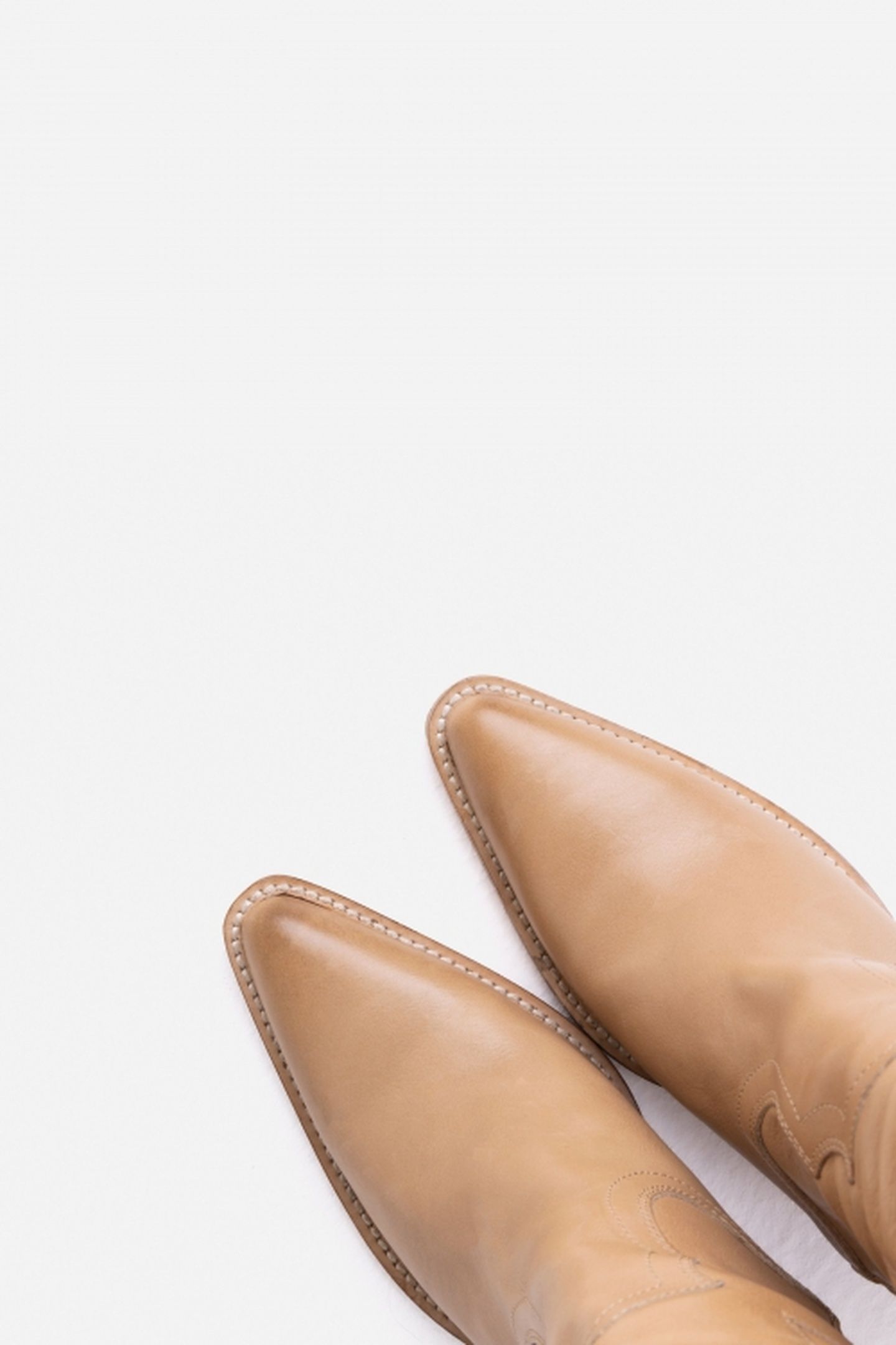 NEW-KOLE HIGH BOOT DARK CAMEL 7