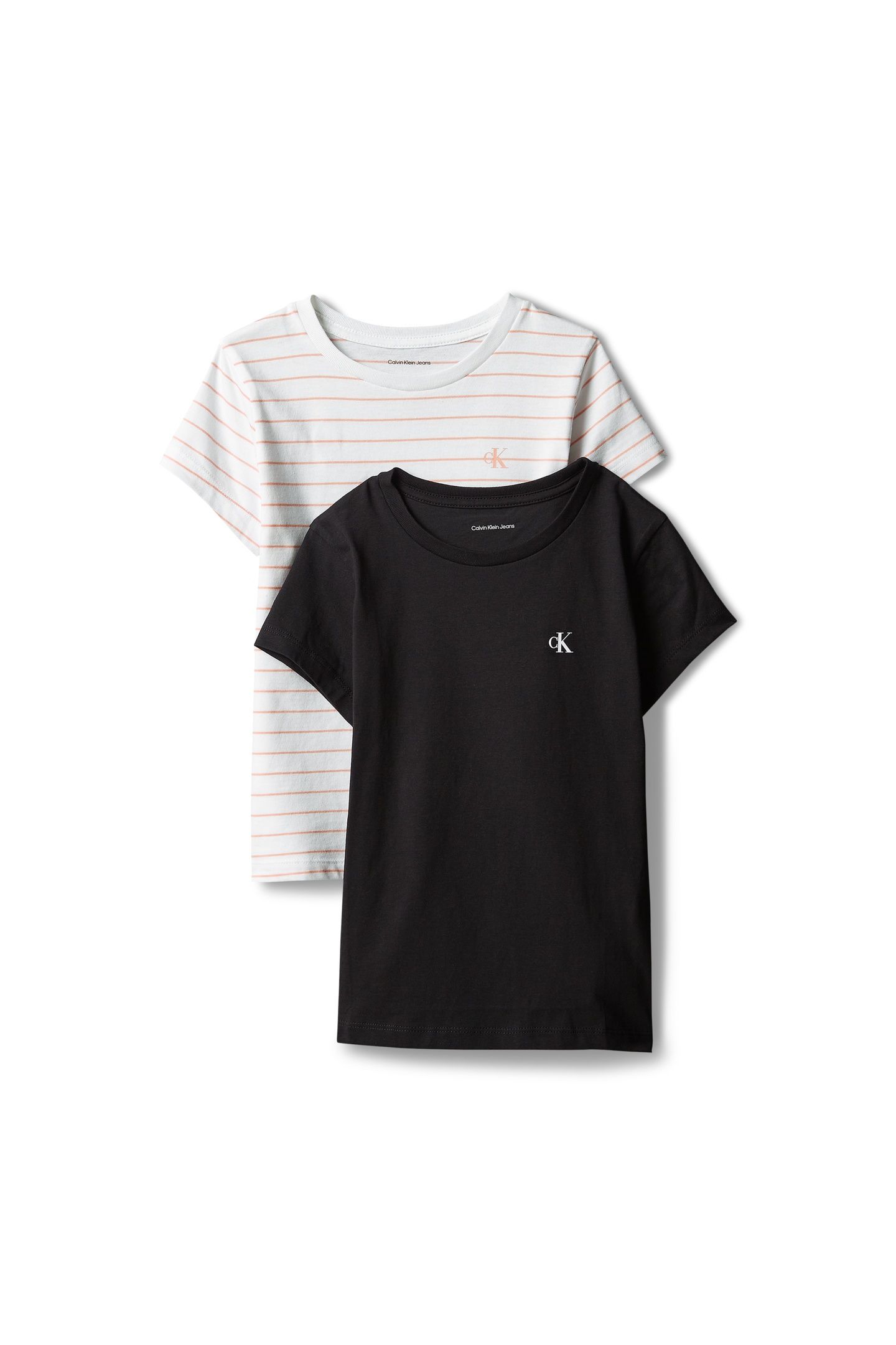 GIRLS CK 2-PACK TEE WHITE 1