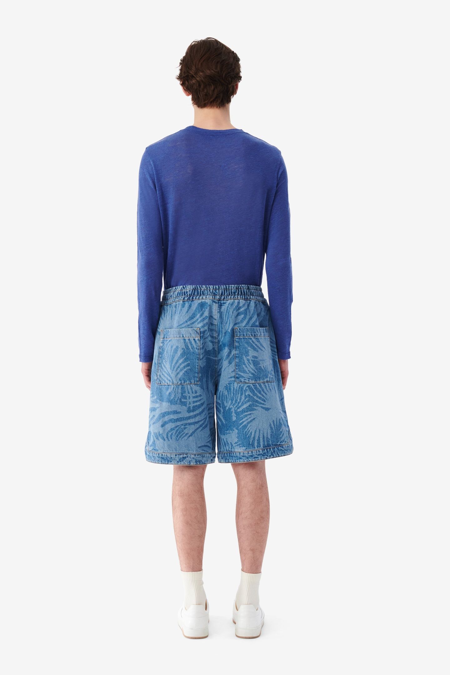 JADER SHORT LASER DENIM 4