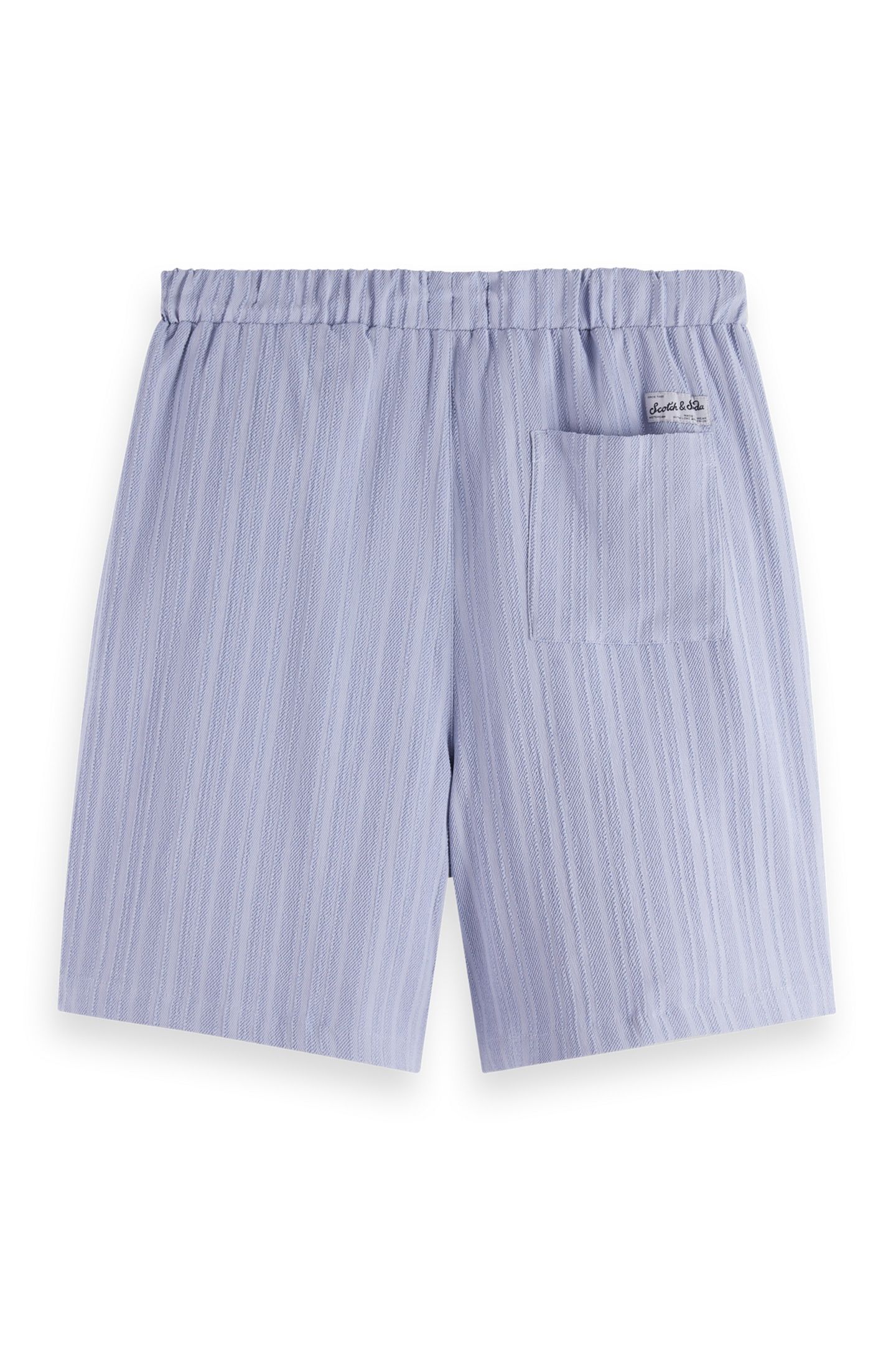 FAVE - TONAL STRIPED REGULAR FIT BERMUDA SHORTS LANGUID LAVE 2