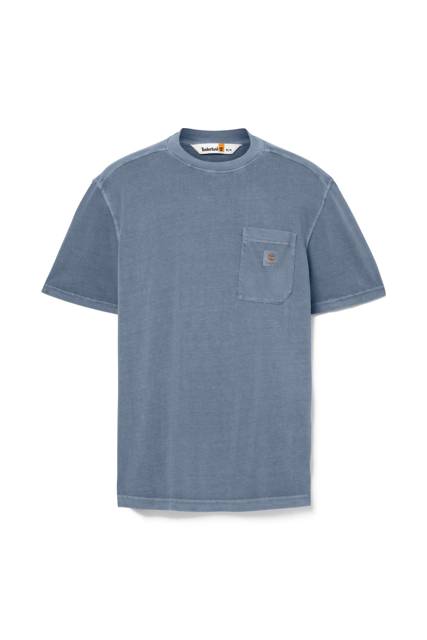 GARMENT DYE CHEST POCKET TEE NAVY 3