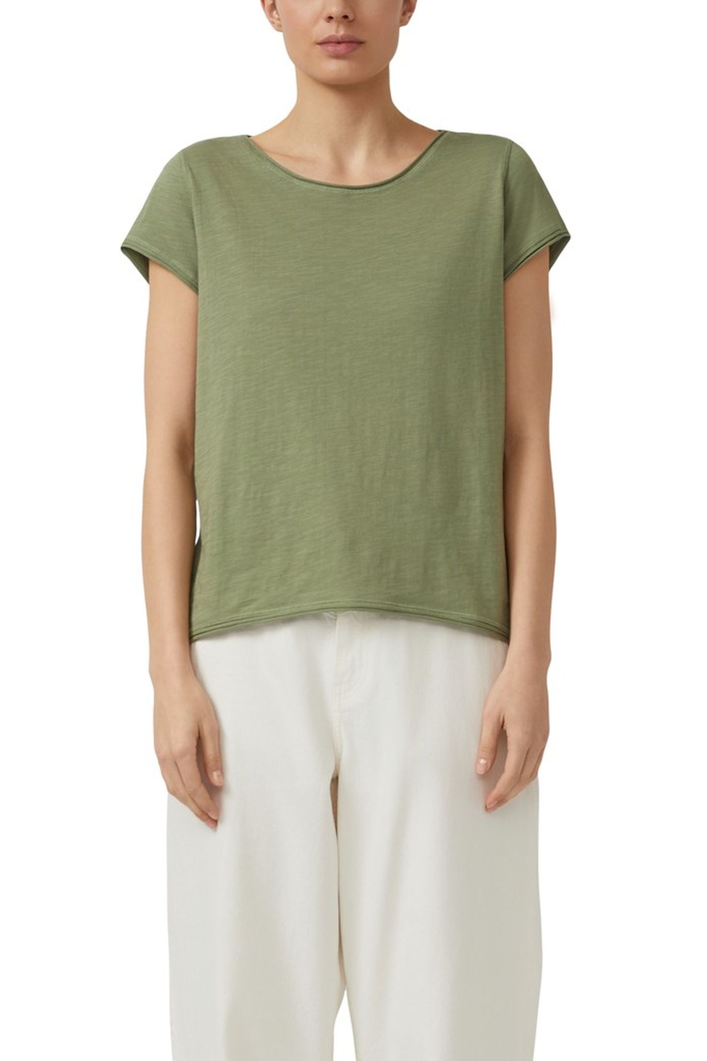 S.OLIVER T-SHIRTS DARK GREEN 1