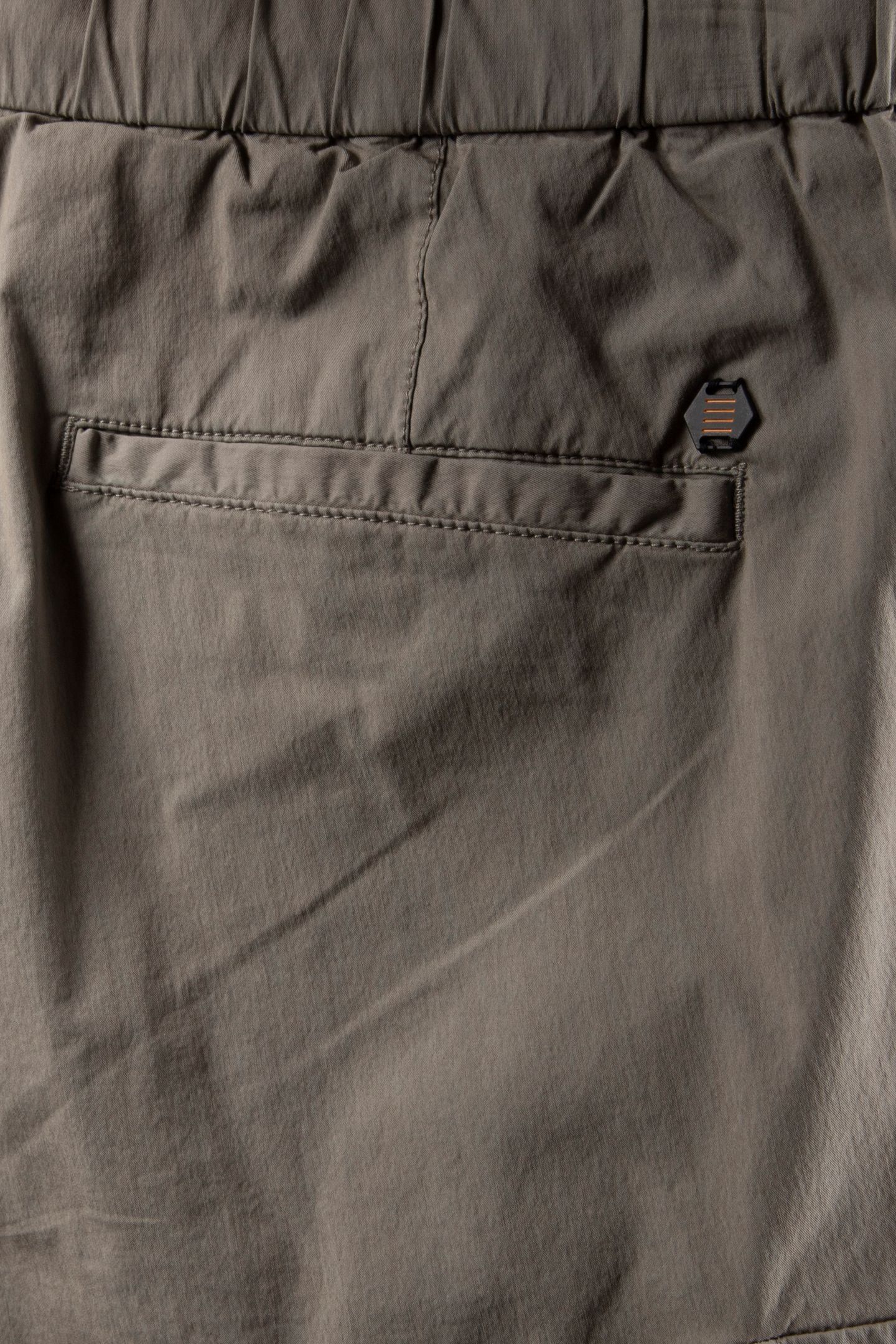 SHORT STRETCH CARGO GARMENT DYED LIGHT ARMY 4