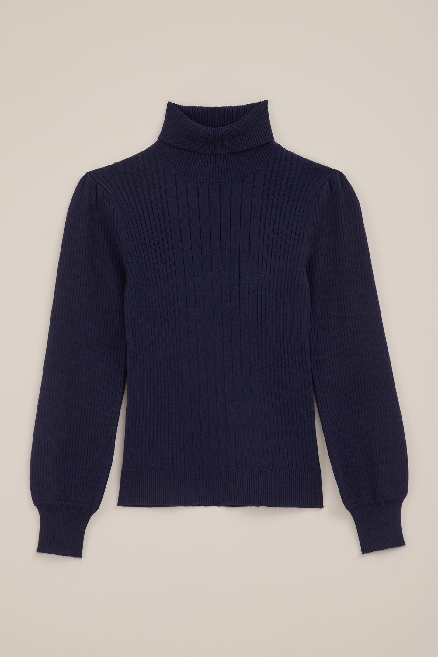 KNITTED PULLOVER DARK BLUE 4