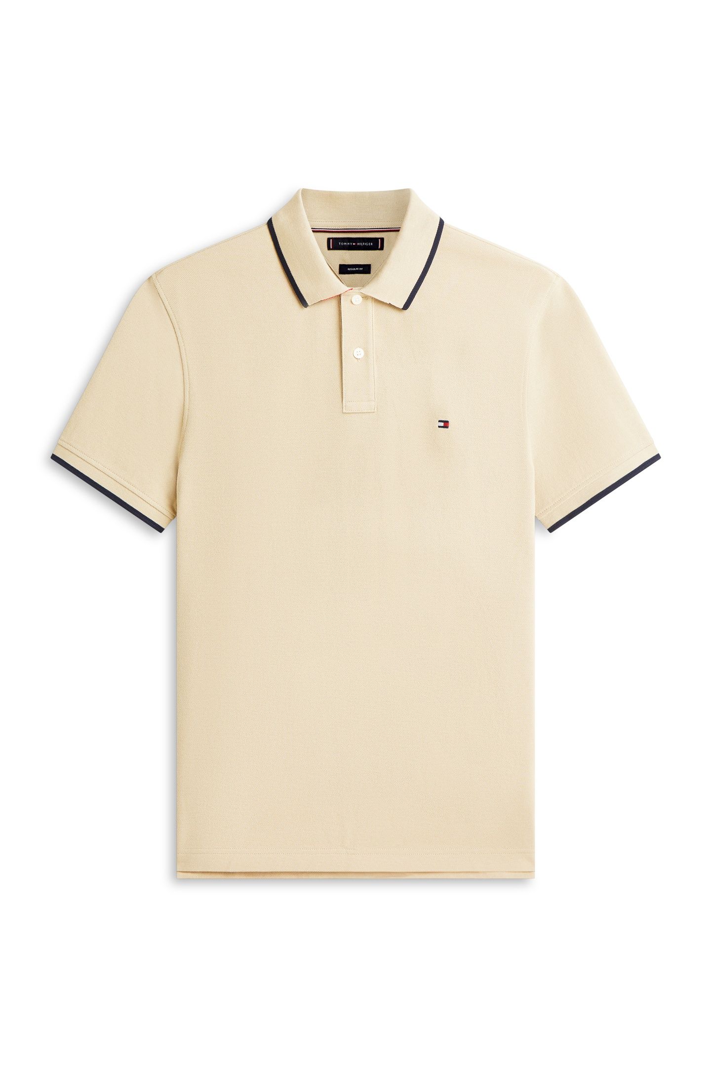 PIQUE UNDERCOLLAR POLO SANDALWOOD 4