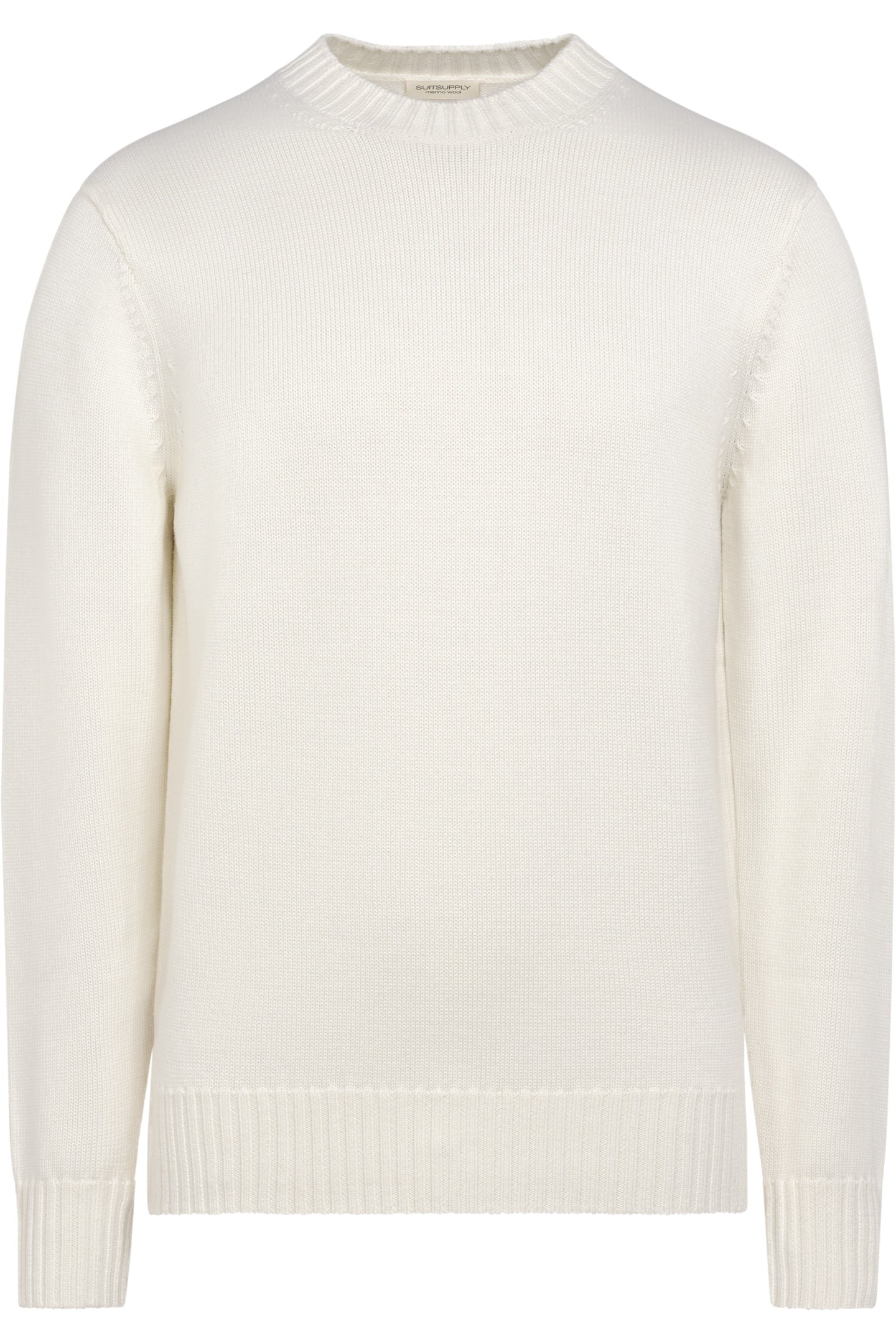 LS HEAVY CREW OFF WHITE (OO) CREW AND V NECK 8