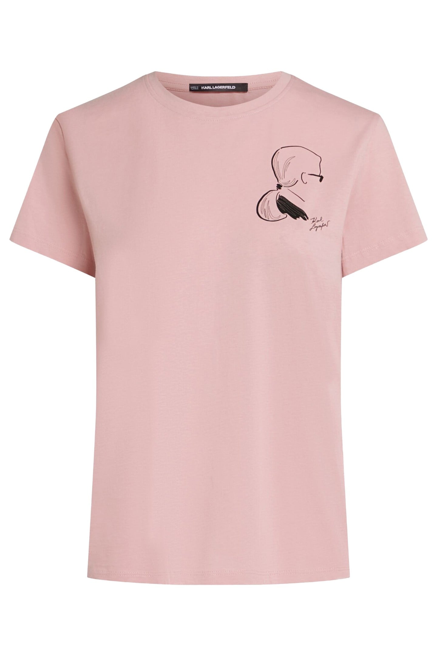 SKETCH CAMEO PRINT T-SHIRT PINK NECTAR 1