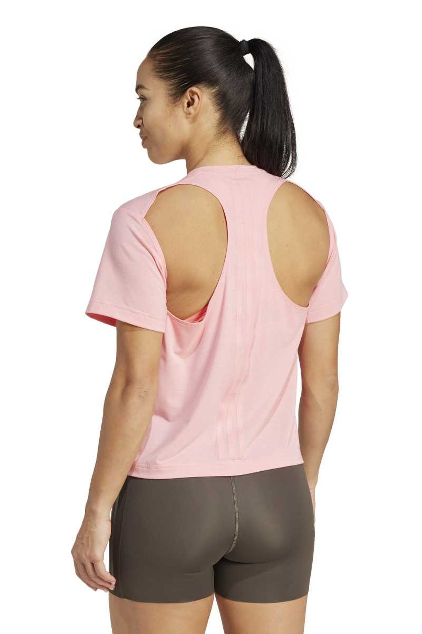 PERFORMANCE PRIMELIFT 3-STRIPES T-SHIRT SEMI PINK SPARK 4