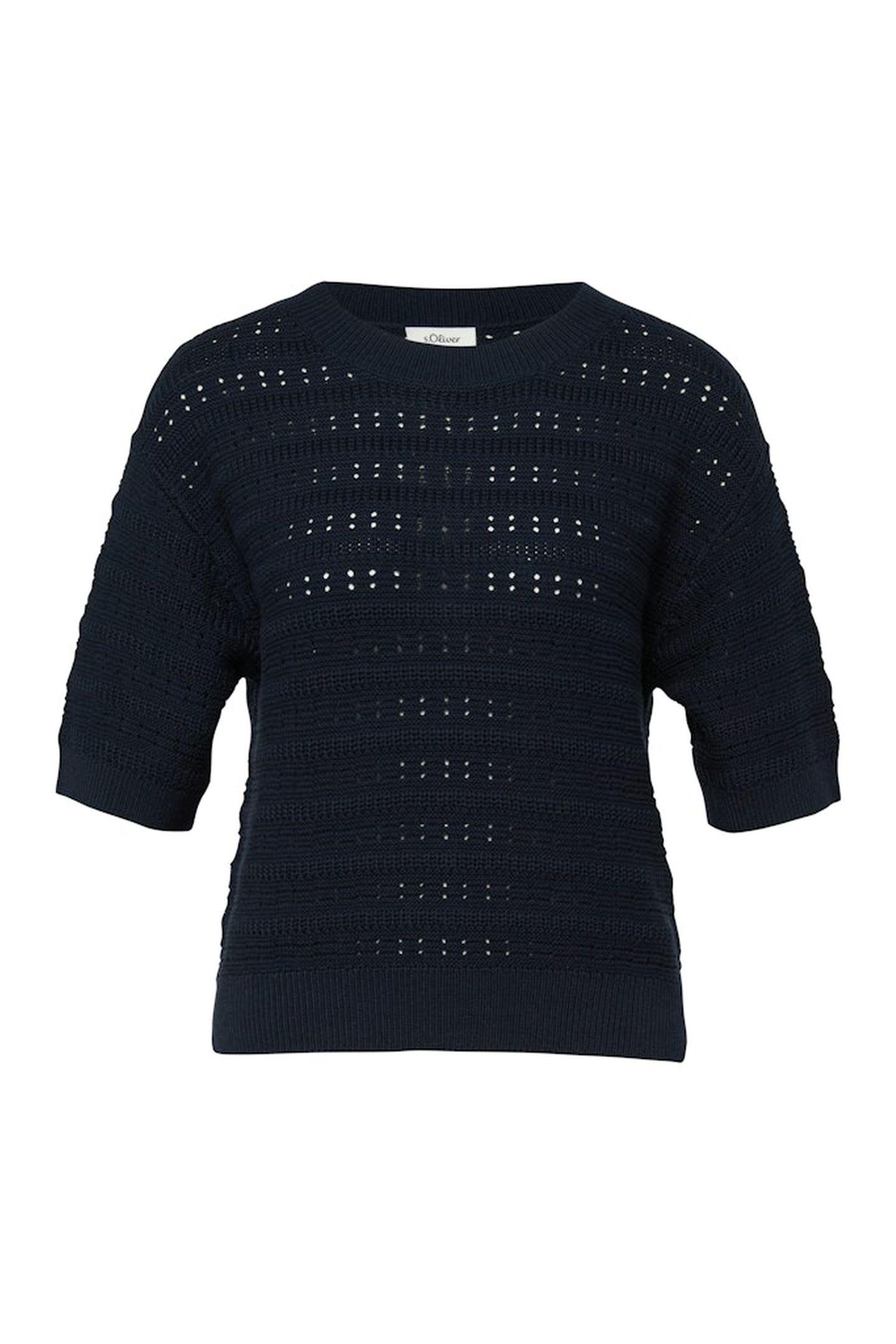 S.OLIVER PULLOVER SHORTSLEEVE MARINE 7
