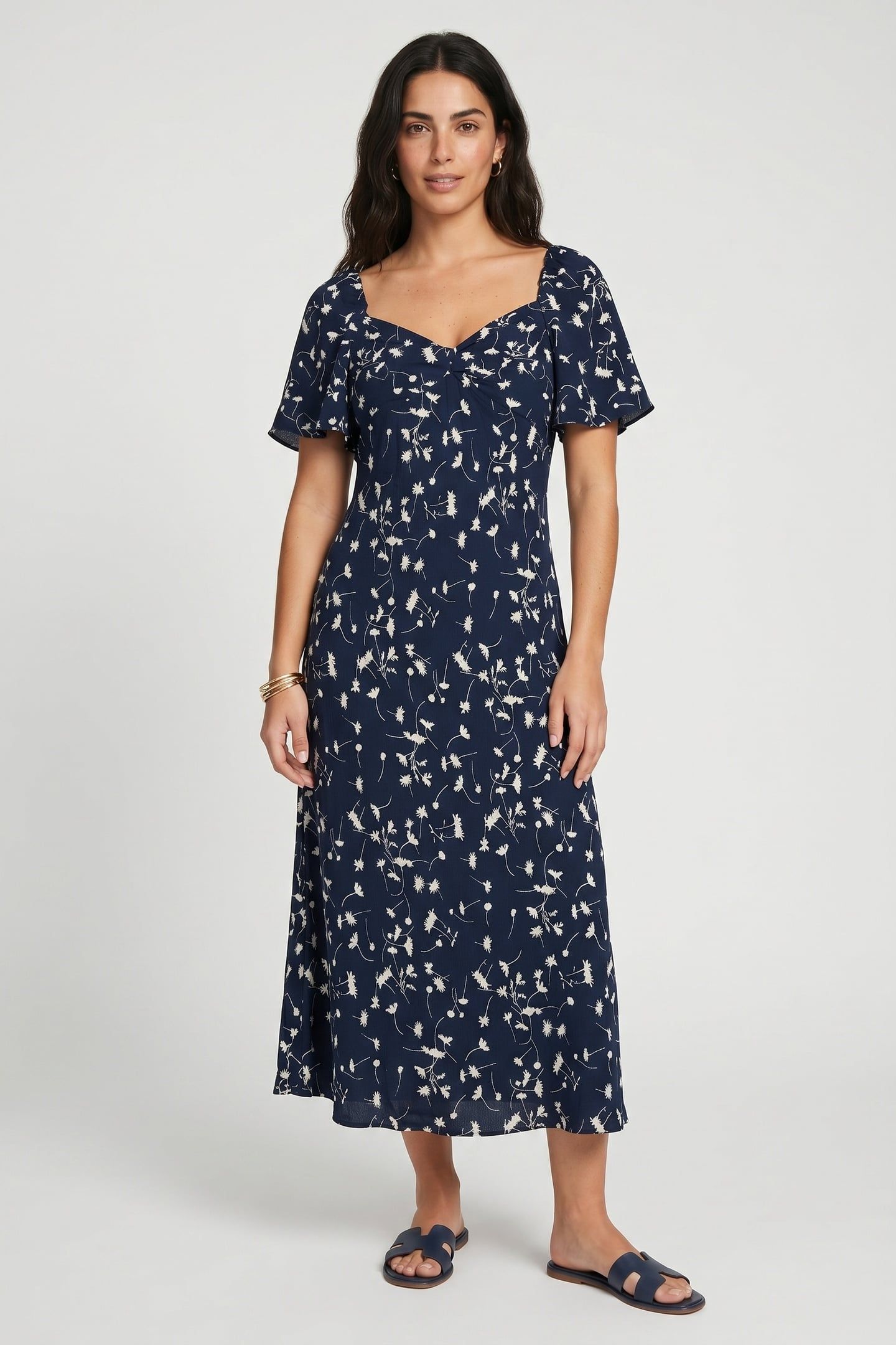 NICOLETTA DRESS BLUE 1