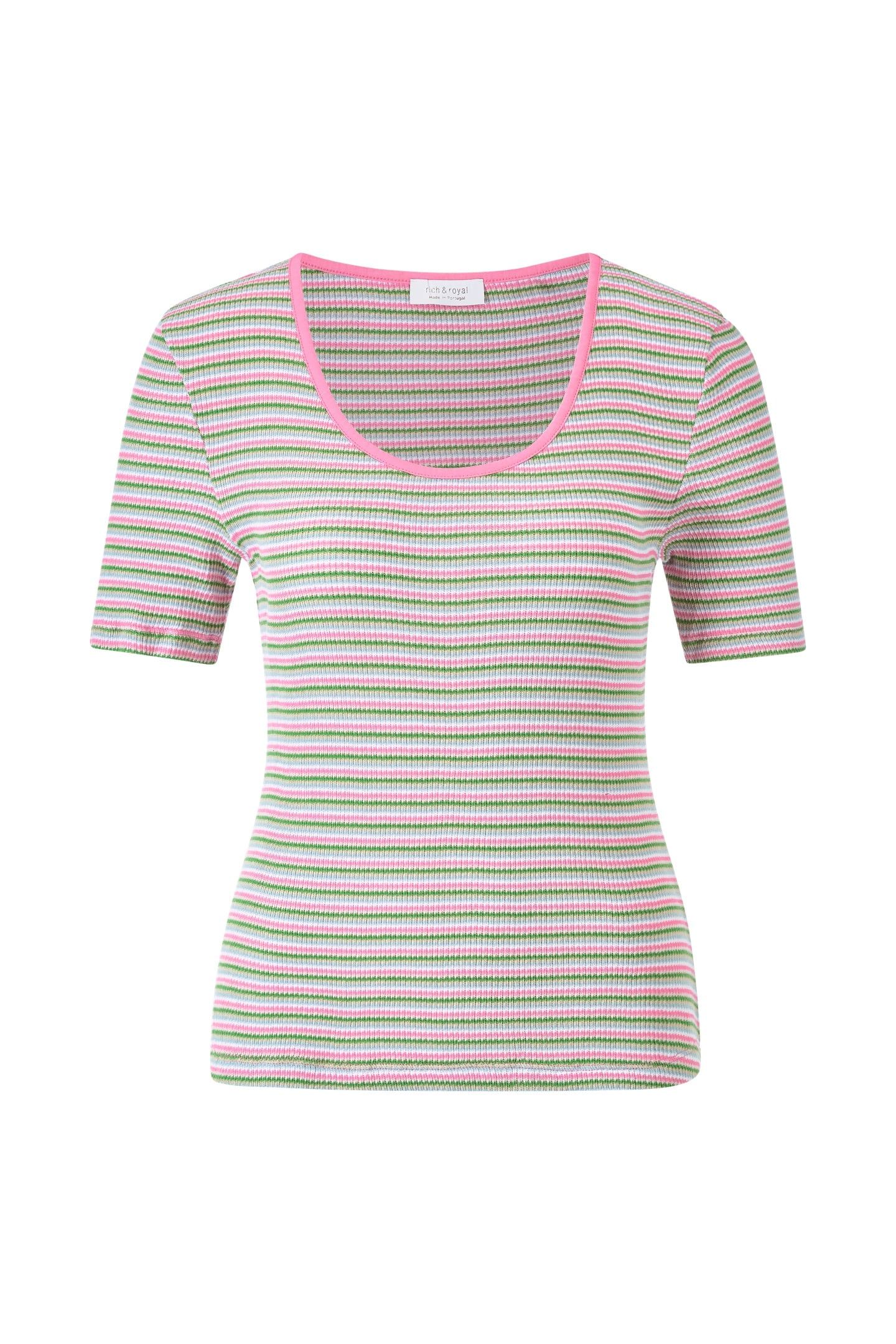 MULTICOLOR STRIPE RIB SHIRT ORIGINAL 4