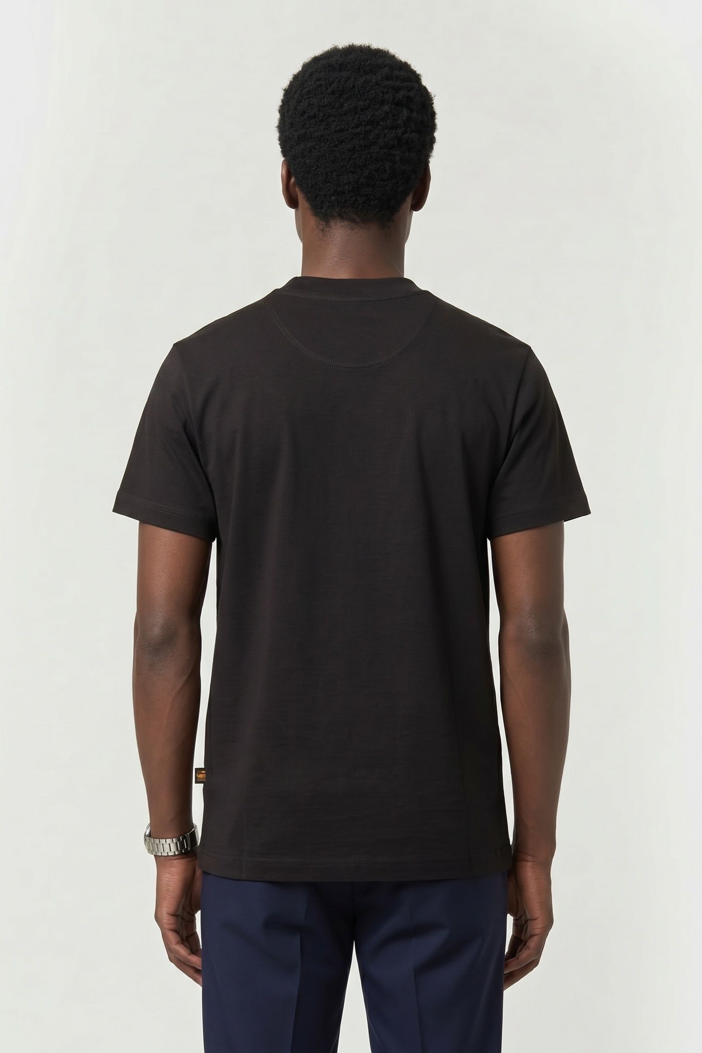 CHEST LOGO R T S\S DK BLACK 4
