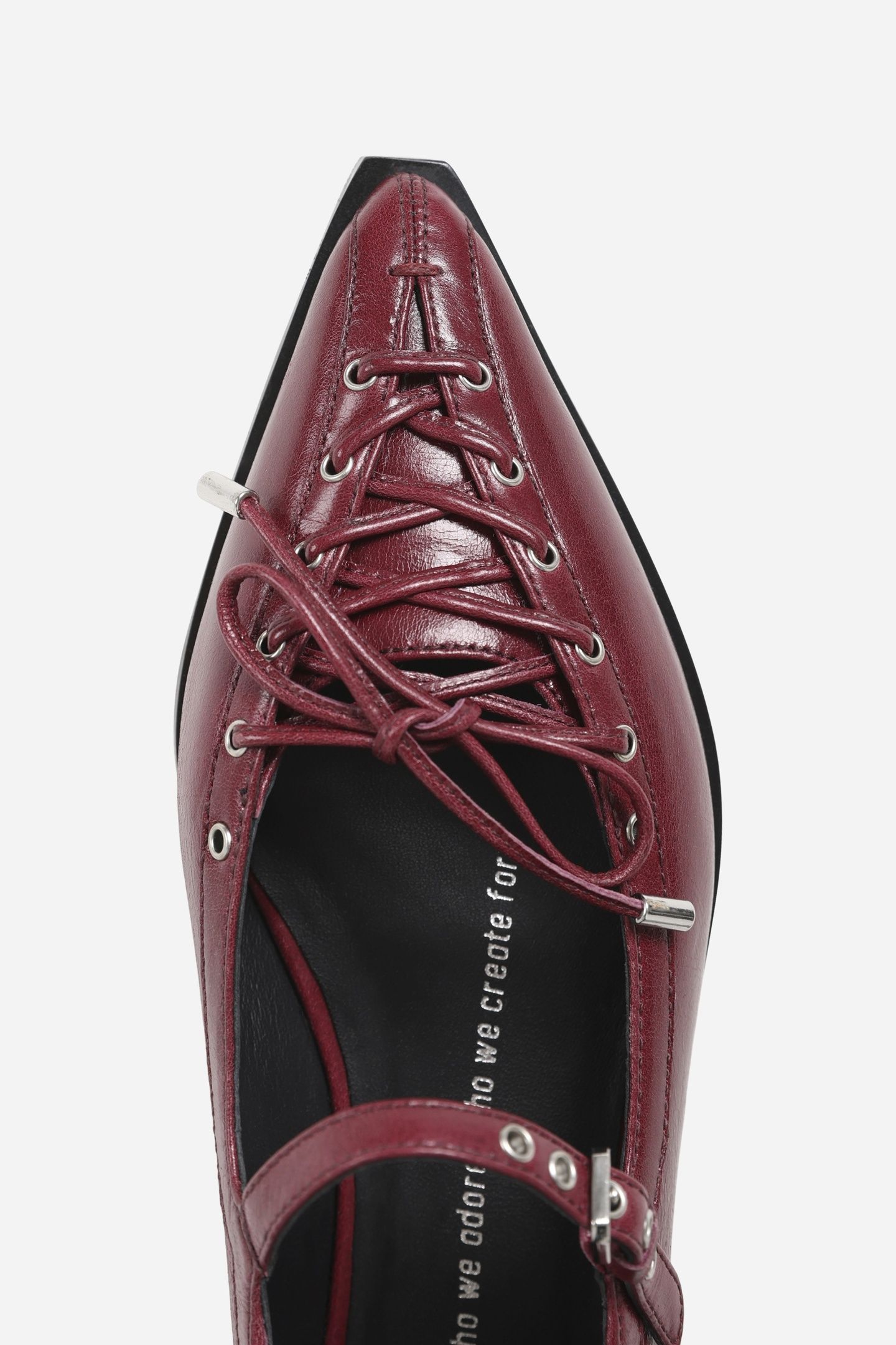 LAUR-YNN LOW SHOE WINTER OXBLOOD 6