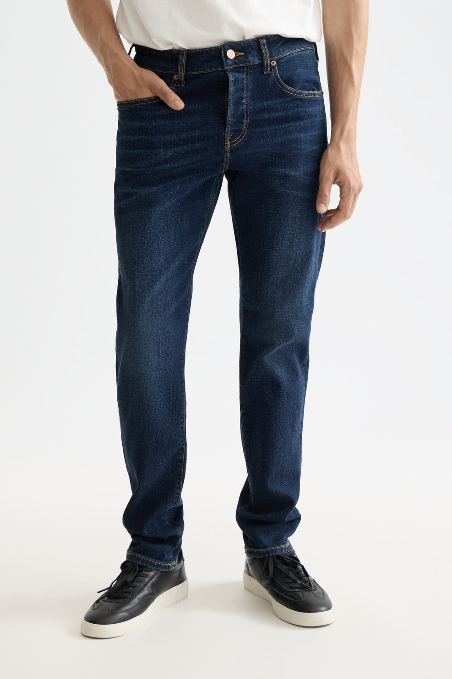 RALSTON REGULAR SLIM JEANS BEATEN BLUE BEATEN BLUE 1