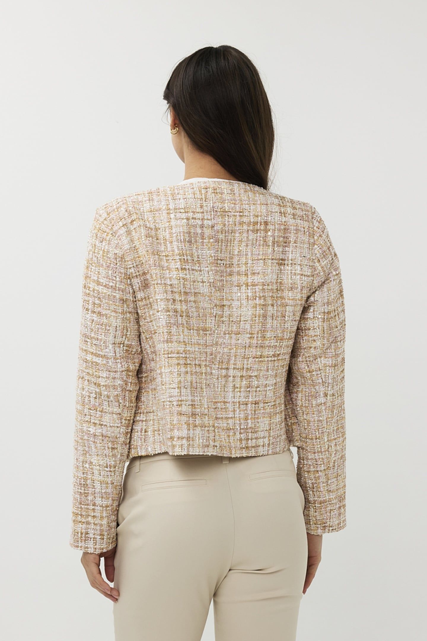 JACKET TWEED SAND 4