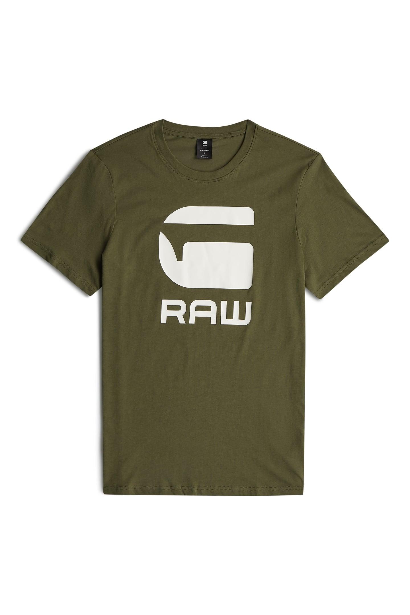 LOGO SLIM T-SHIRT SHADOW OLIVE 3