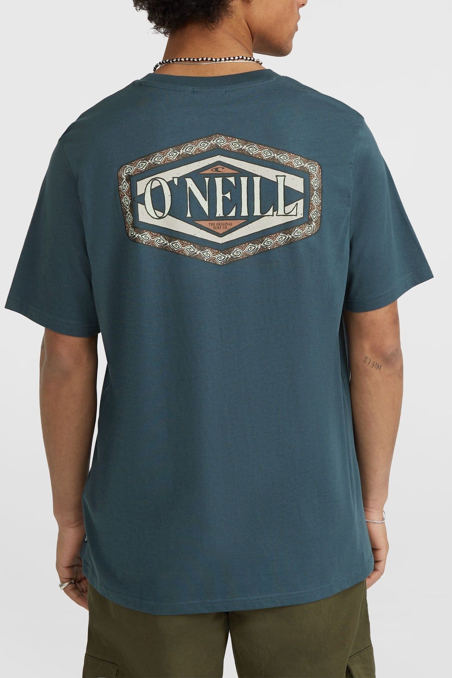 O'NEILL BACK PRINT T-SHIRT ALMA STEEL 3