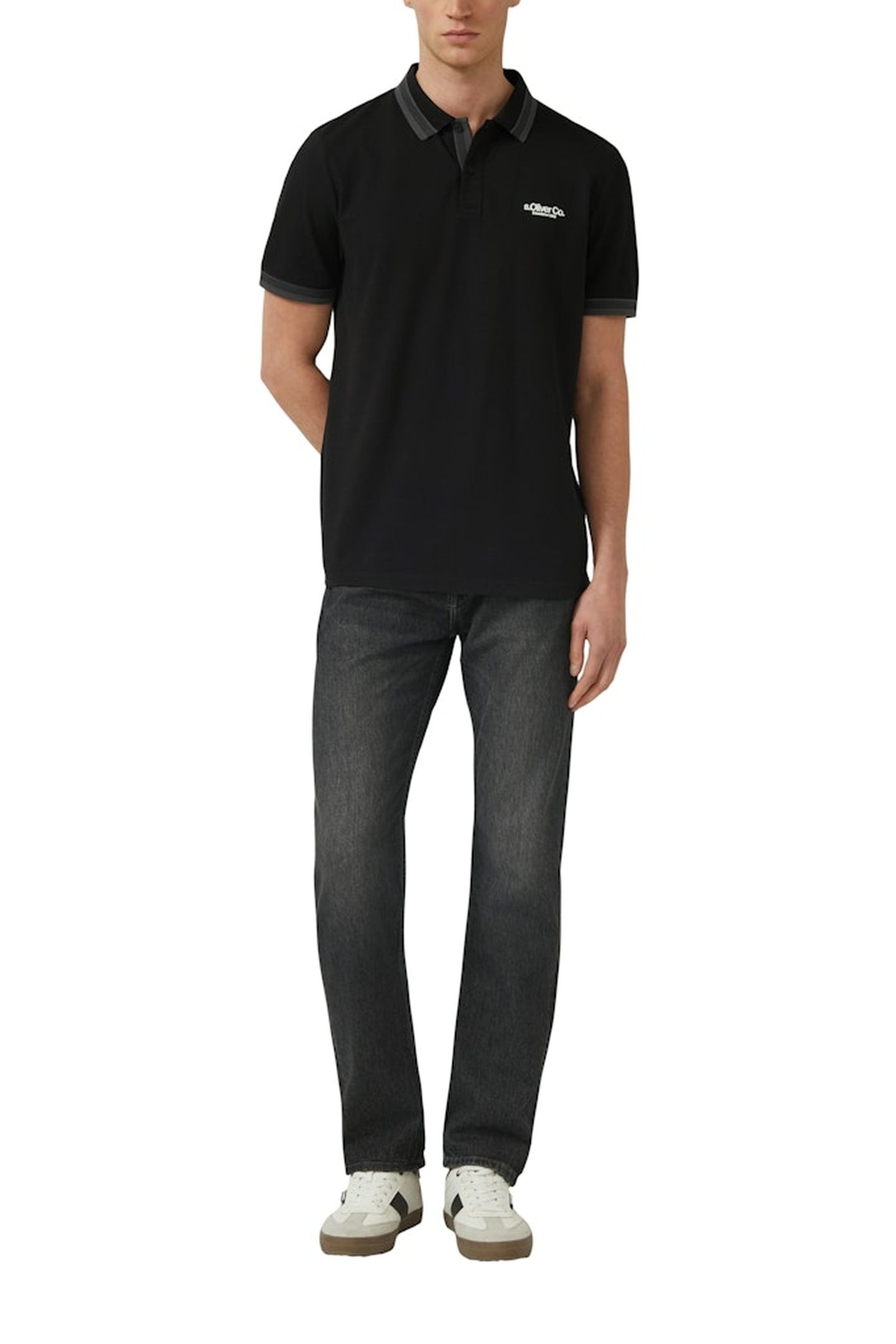 S.OLIVER POLOSHIRTS BLACK 4