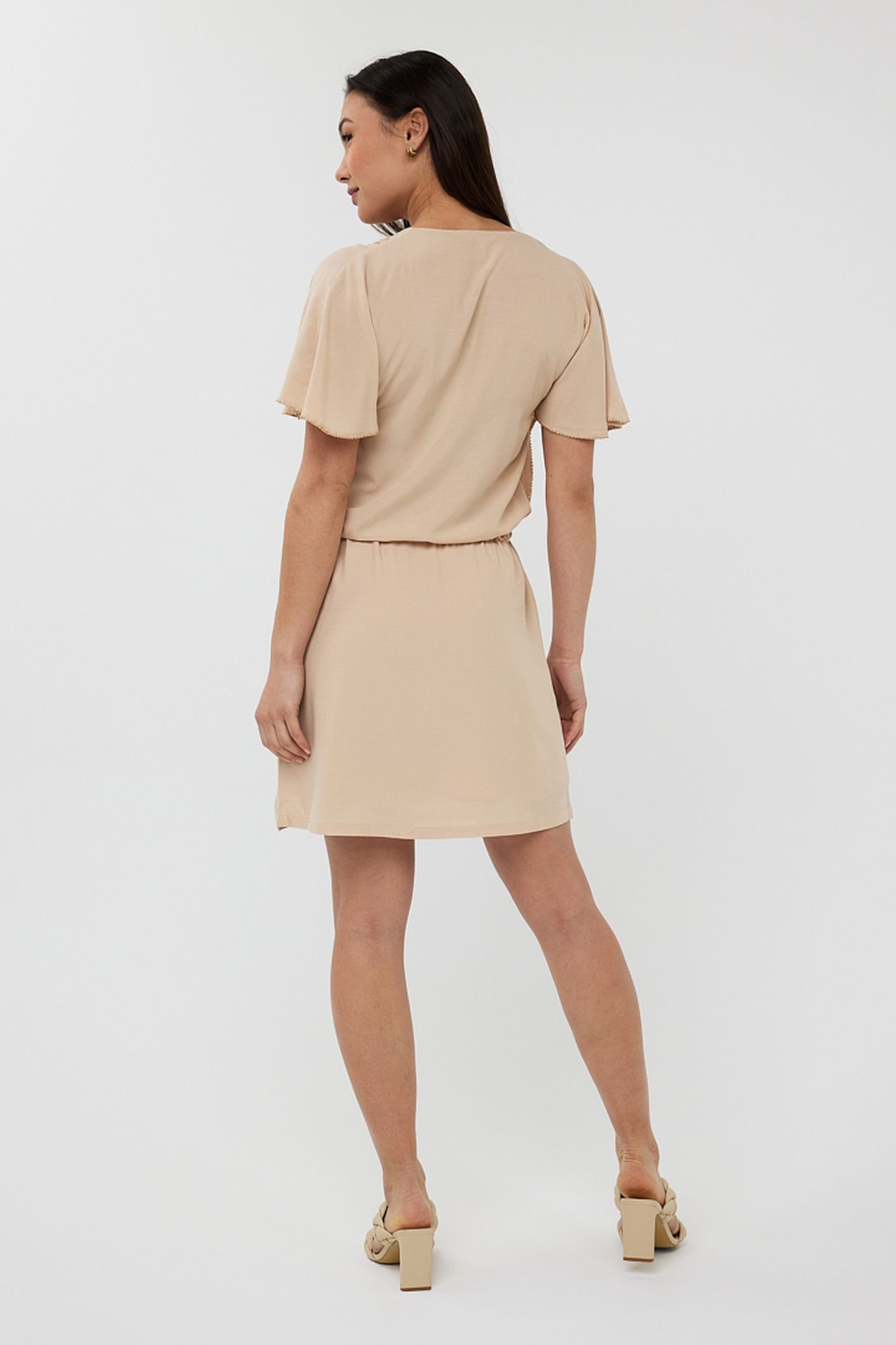 DRESS TUNIC EMBELLISHED SAND 3