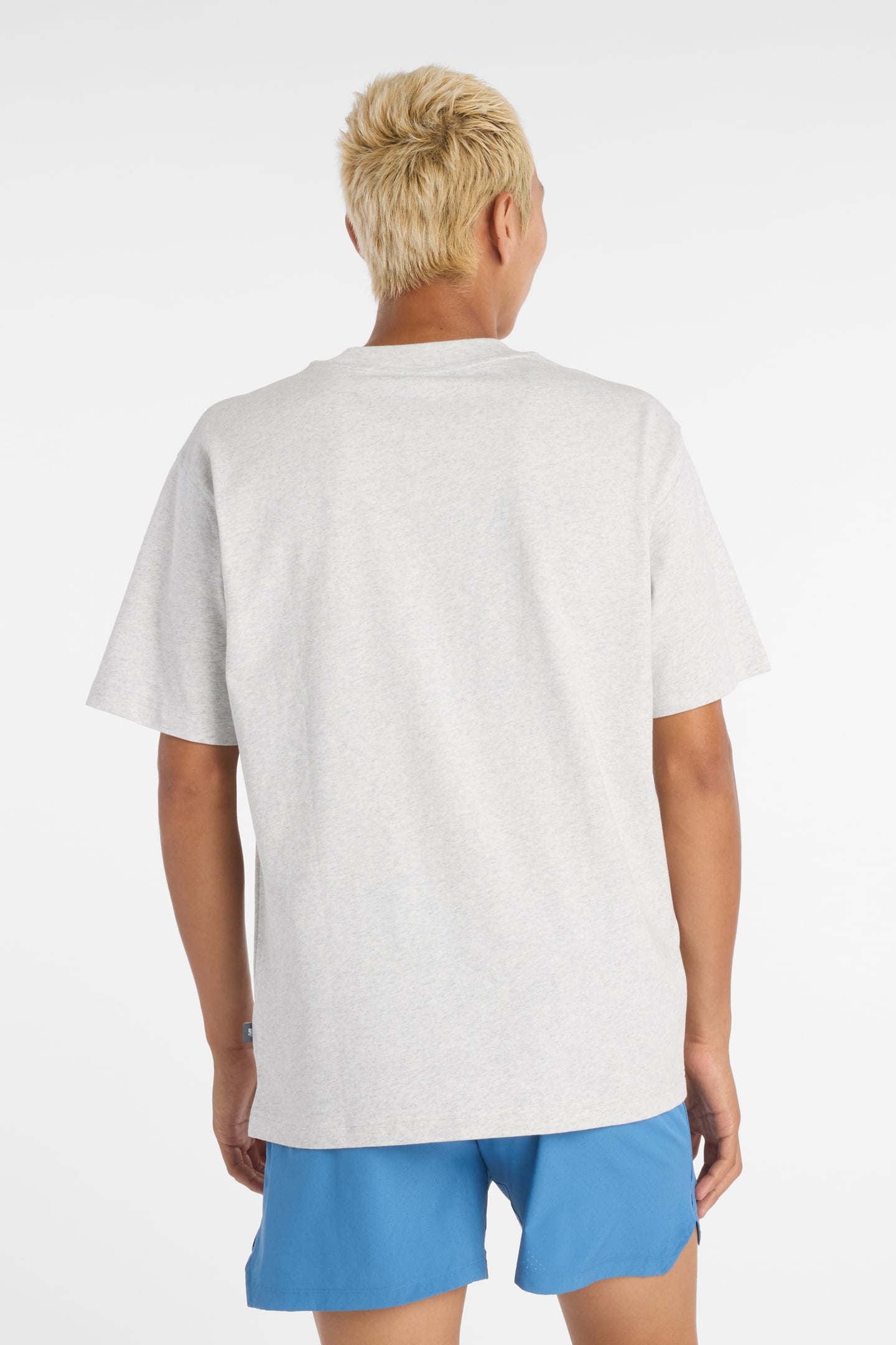 ATHLETICS PREMIUM LOGO T-SHIRT ASHHEATH 2
