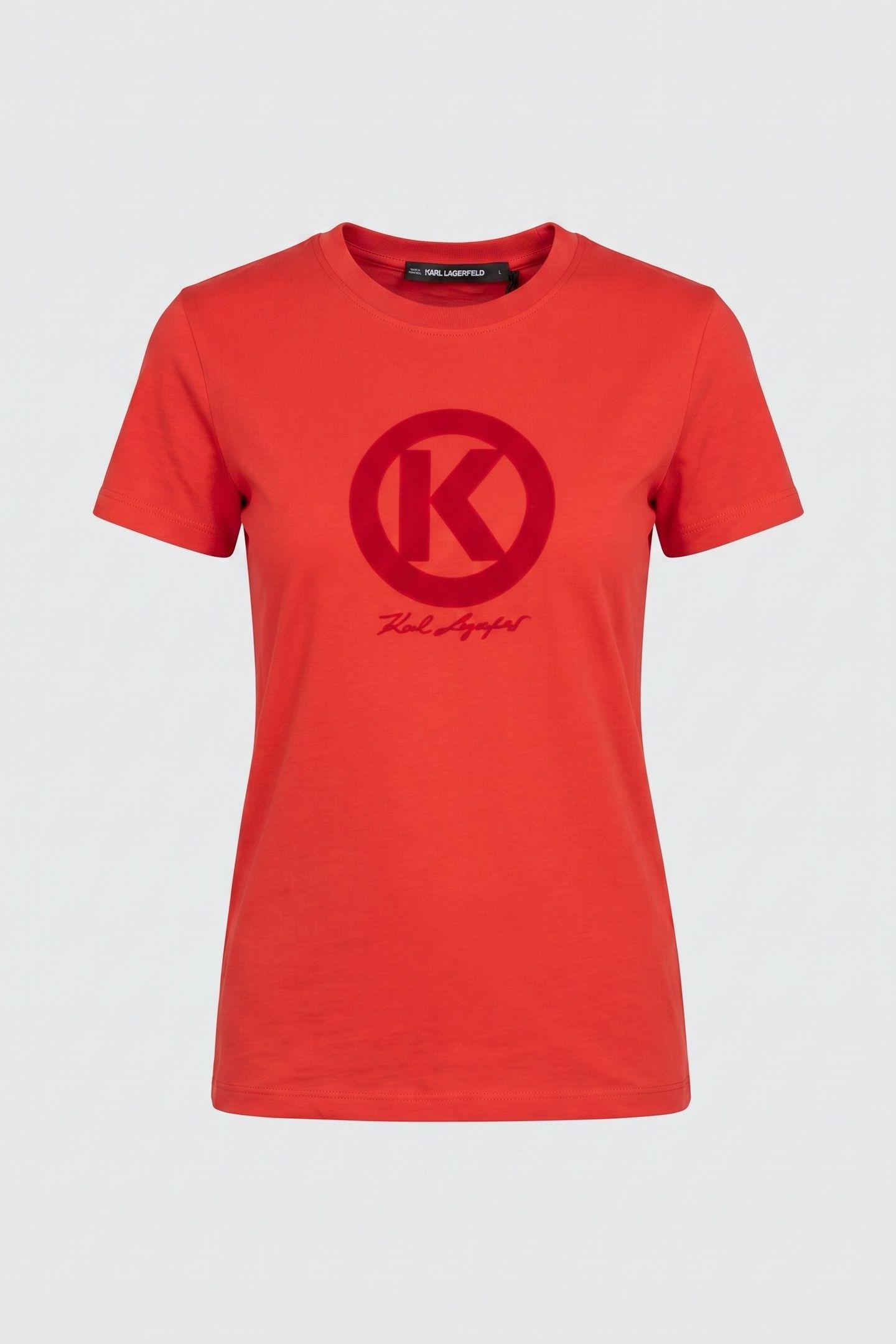 FLOCK K T-SHIRT RACING RED 3