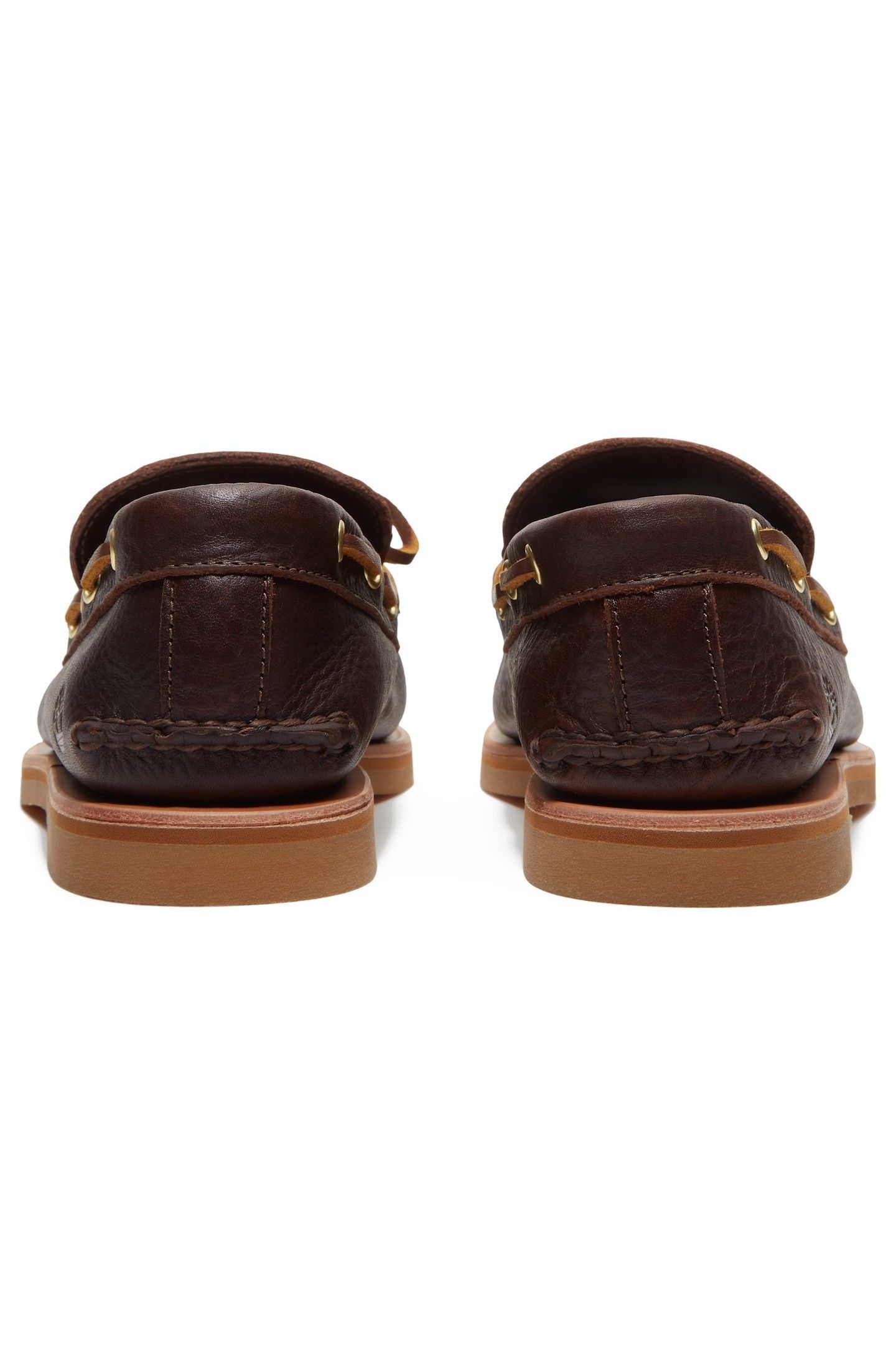 BOAT SHOE DARK BROWN 6