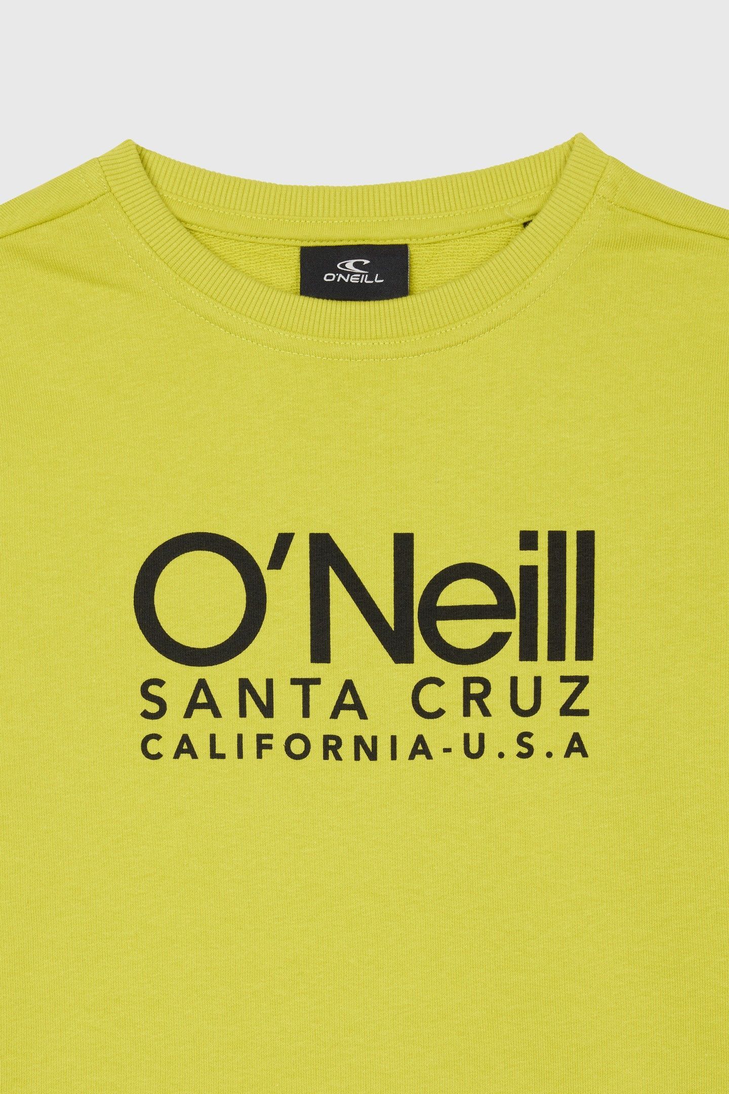 BOYS O'NEILL CALI LOGO CREW LUCA LIME 2