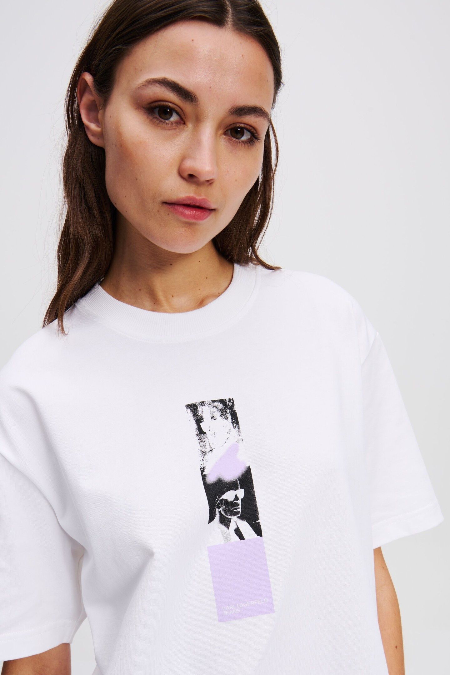 RELAX REPEATED KARL TEE WHITE 3