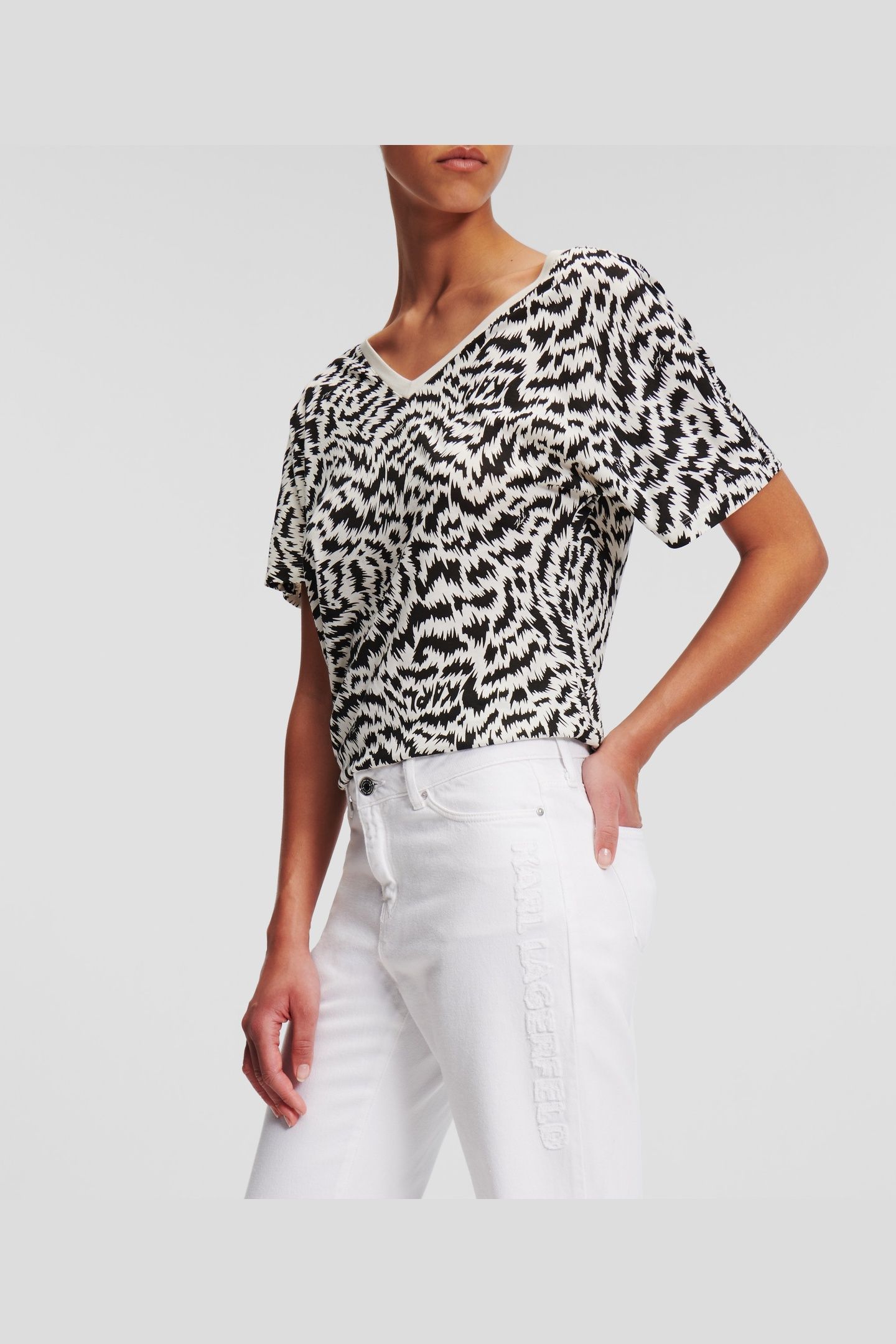 WHITE GF DENIM PANTS WHITE DENIM 7