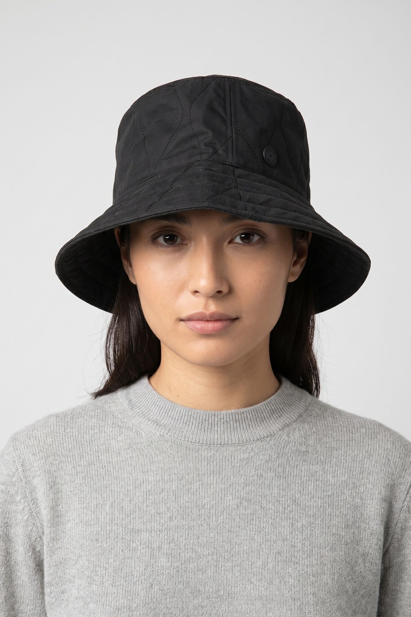 HEAVY CANVAS BUCKET HAT BLACK 1