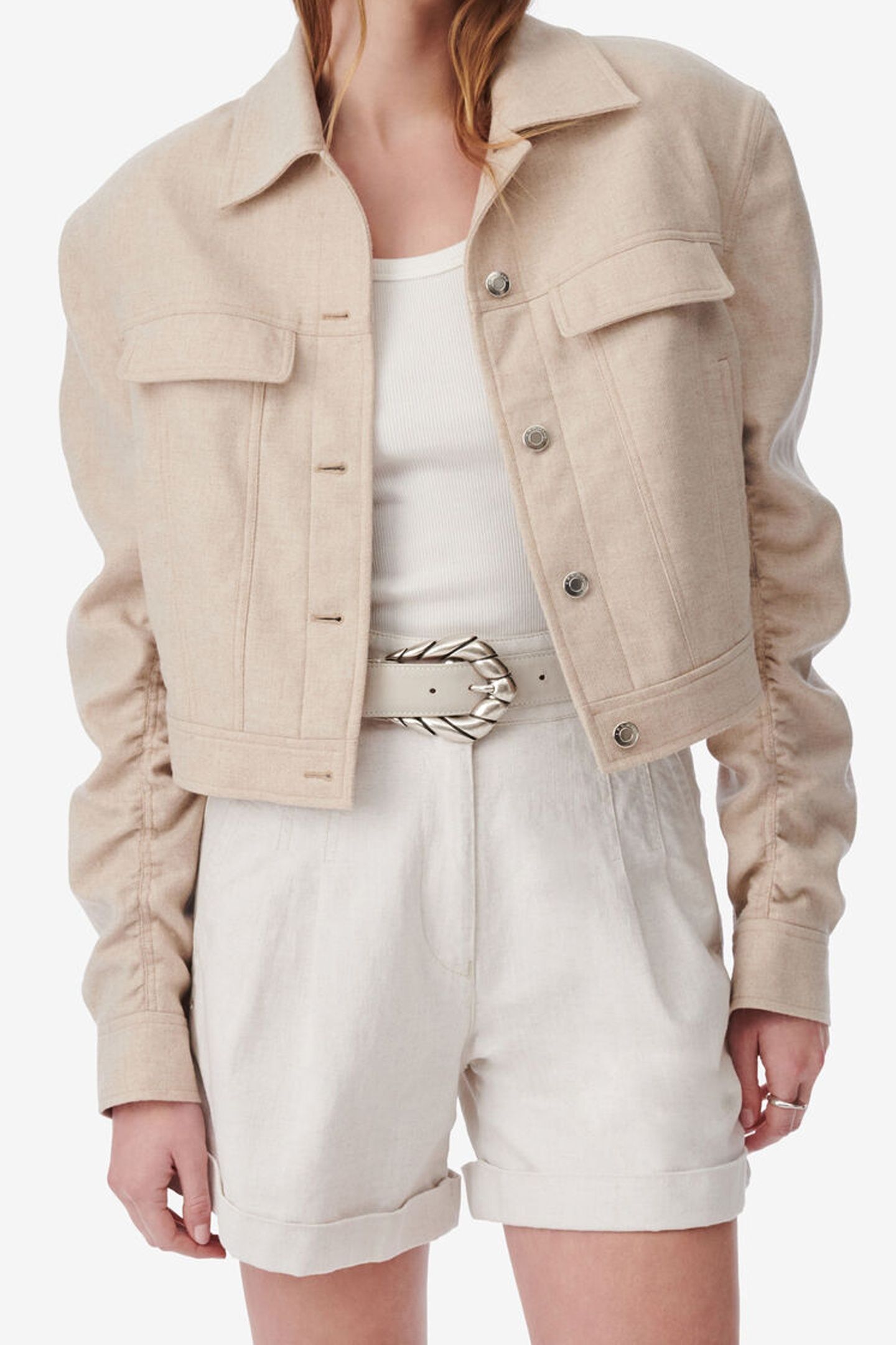 ACELIE JACKET BEIGE 1