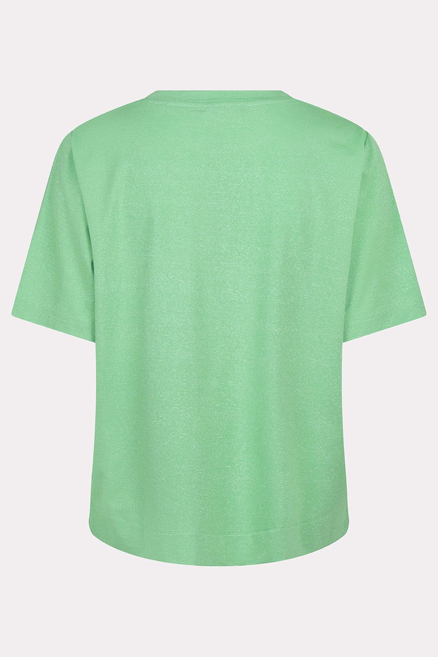 T-SHIRT S/SLVE WIDE FIT LUREX GREEN 6