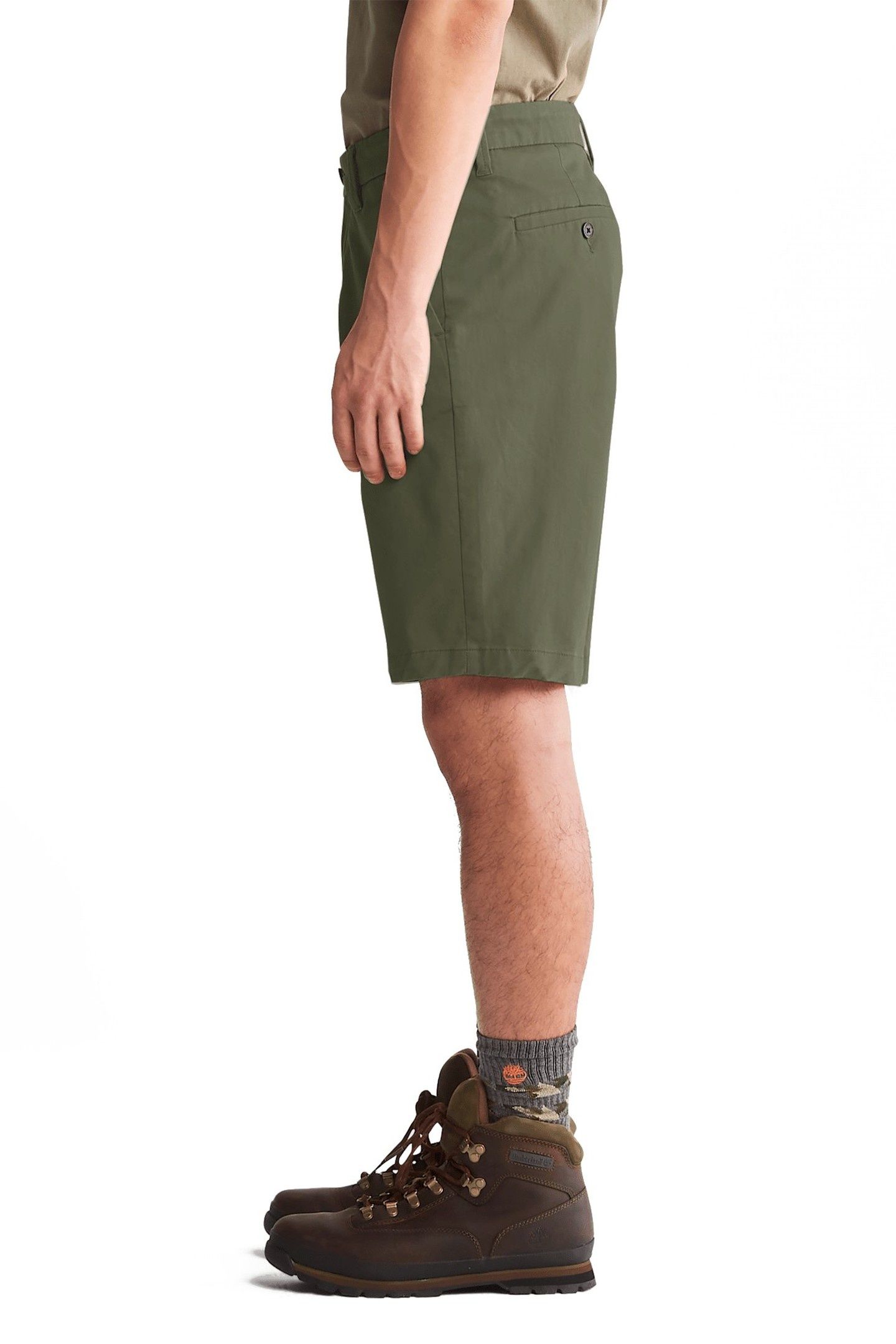TWILL CHINO SHORT LEAF GREEN 3
