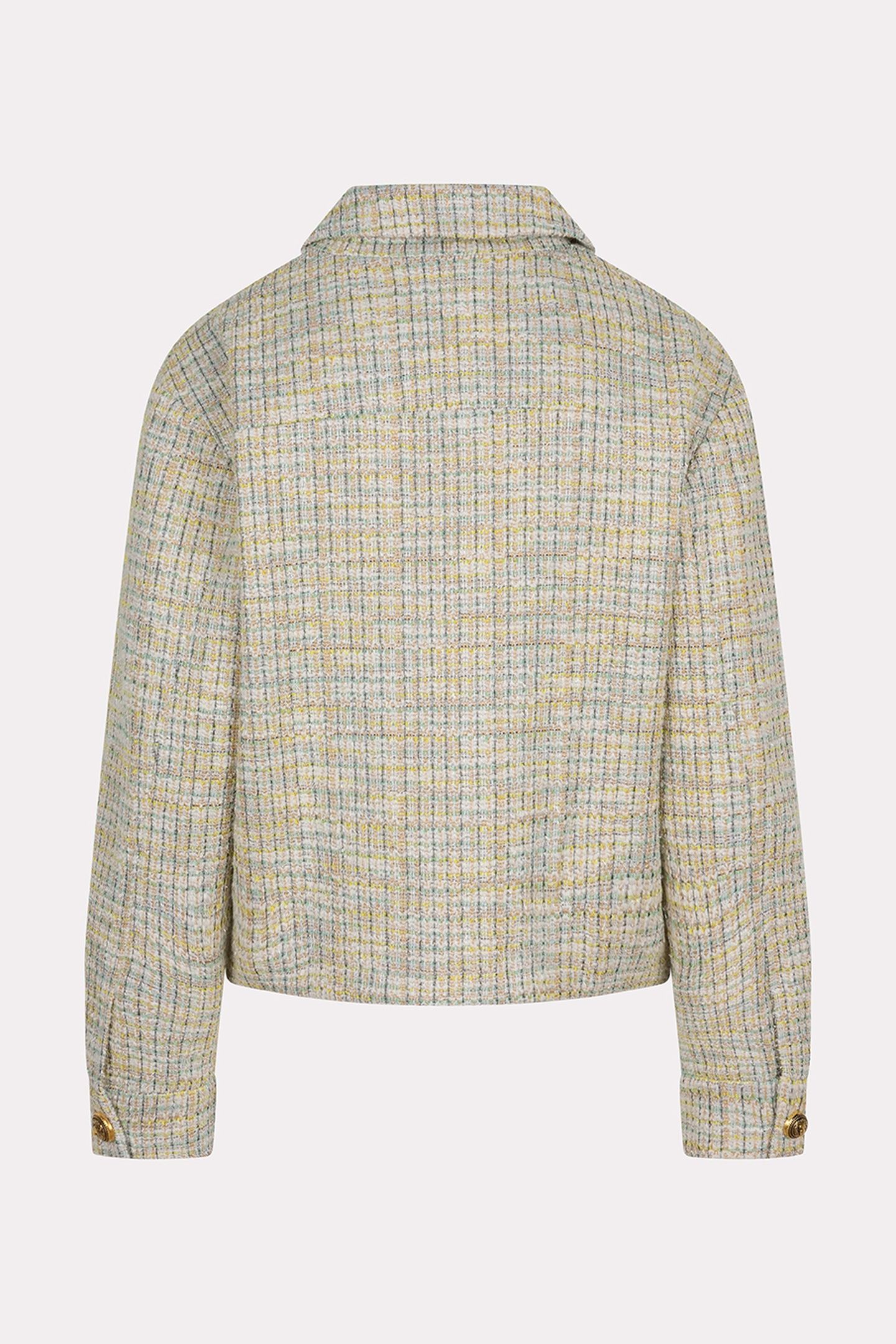 JACKET TWEED FANCY BUTTON MULTI COLOR 5