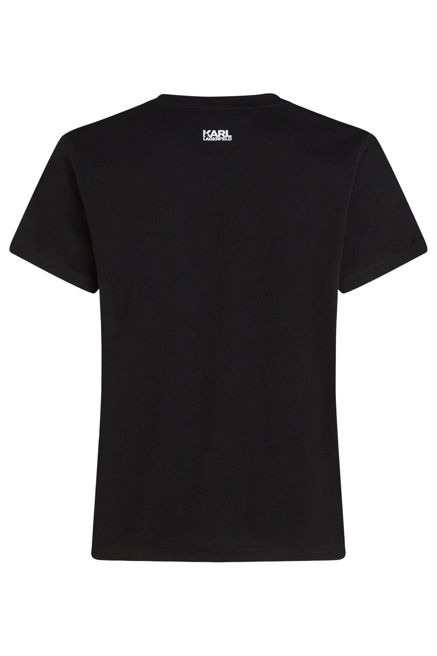 PARIS FONTS PRINT T-SHIRT BLACK 2