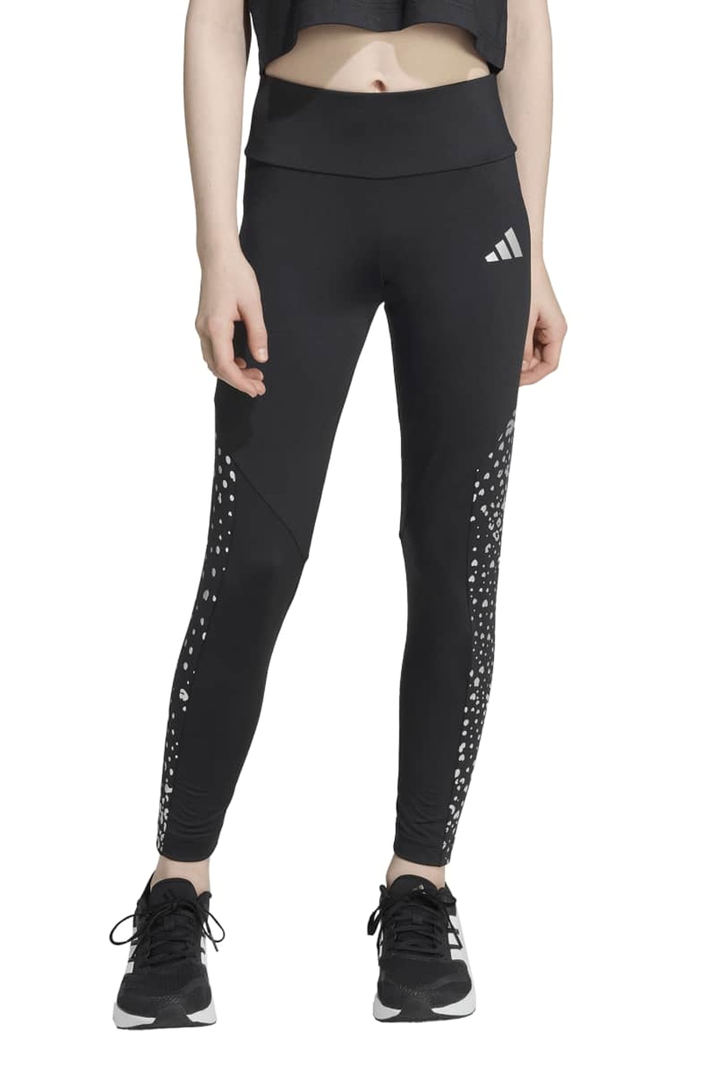 SPORTSWEAR TRAIN ESSENTIALS GLAM PRINT LEGGINGS BLACK 1